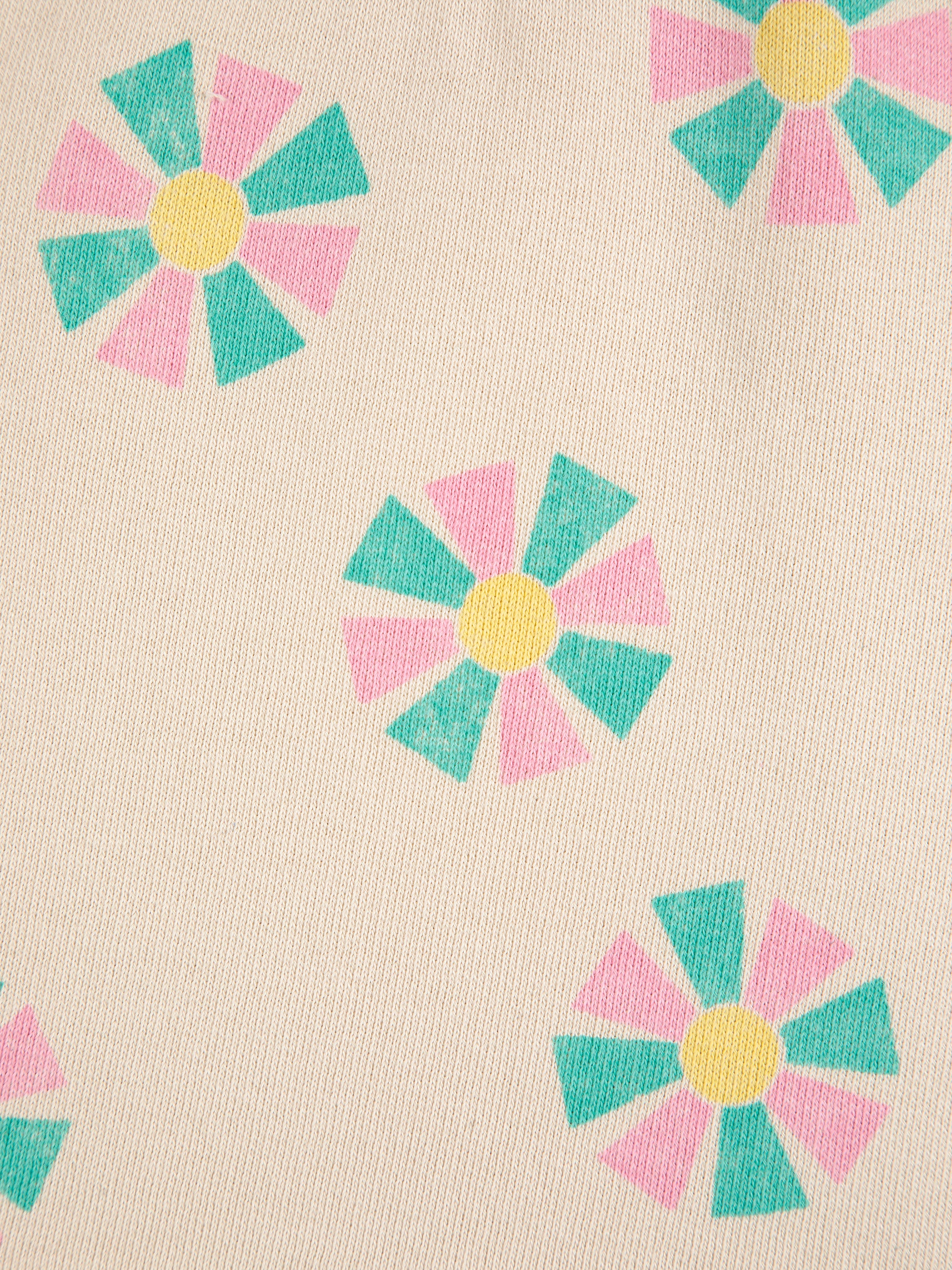 Kaleidoscope All Over Sweatshirt - White