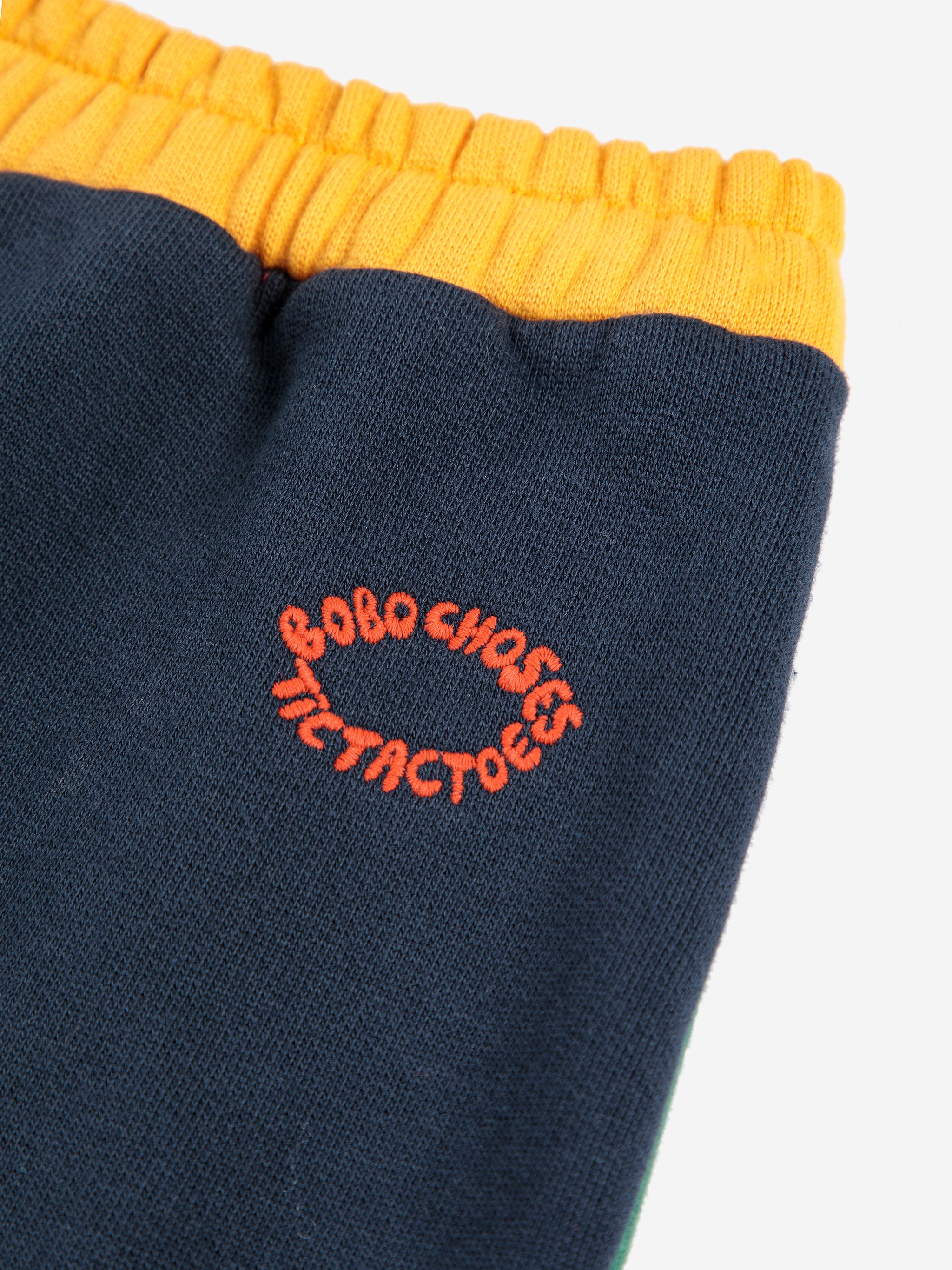 Bobo Choses Color Block Jogging Pants - Red