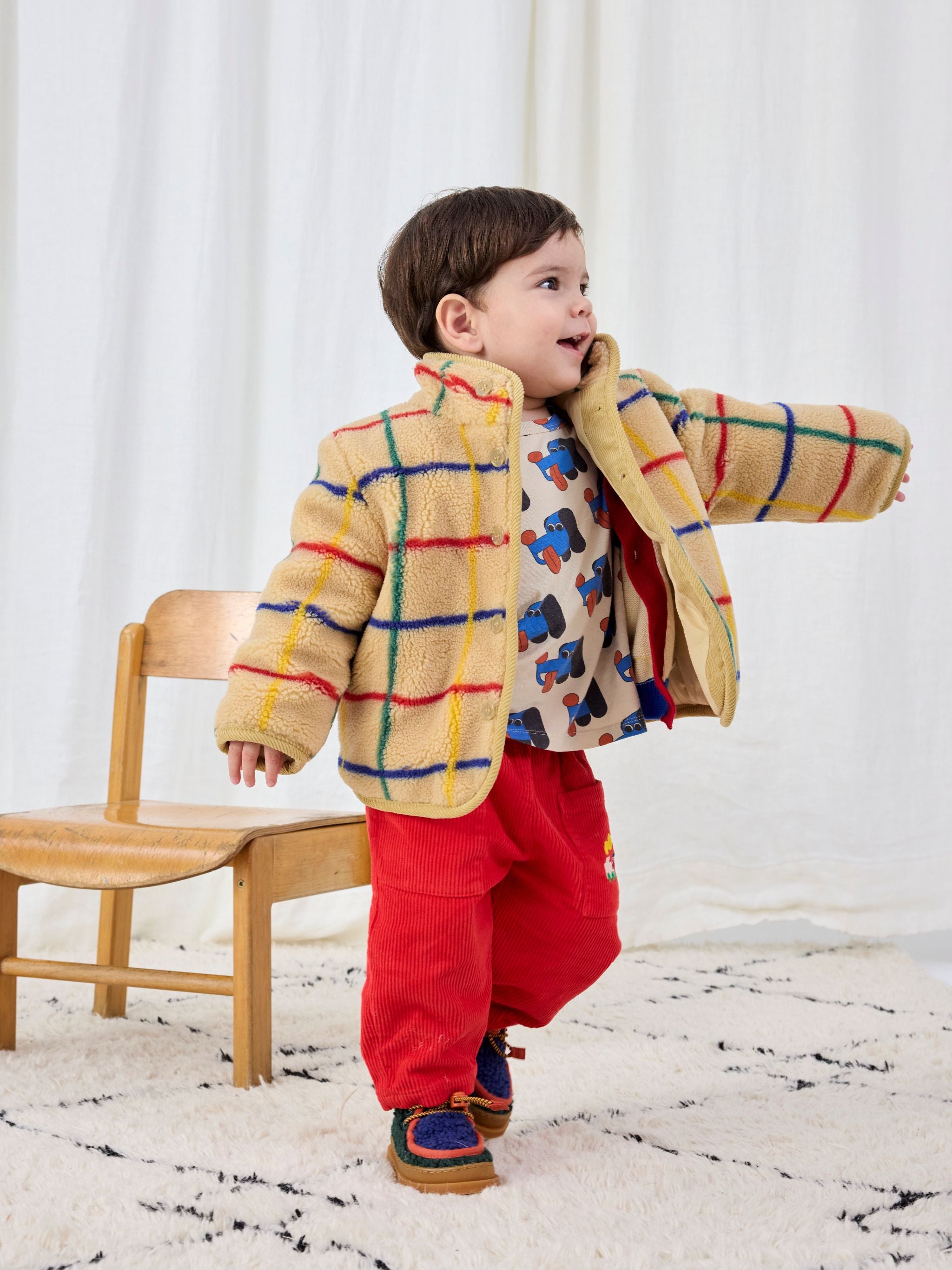 Bobo Choo Choo Corduroy Pants - Red