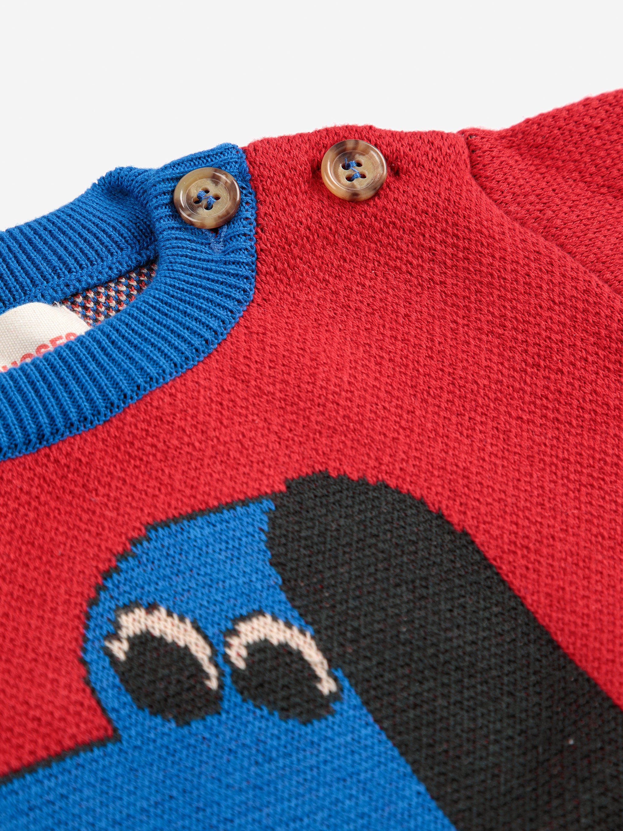 Doggy Mate Jacquard Jumper - Red