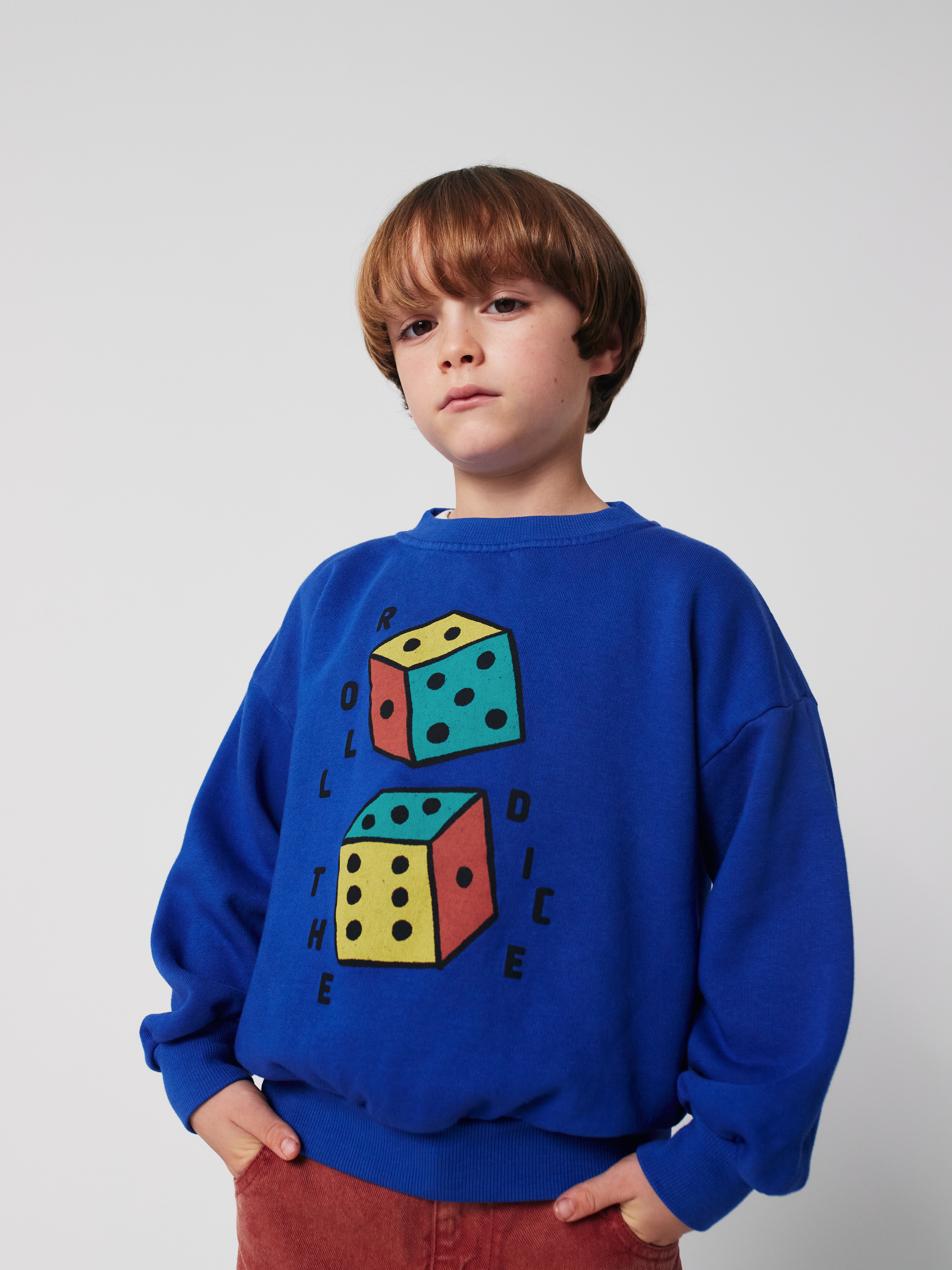 Roll the Dice Sweatshirt - Blue