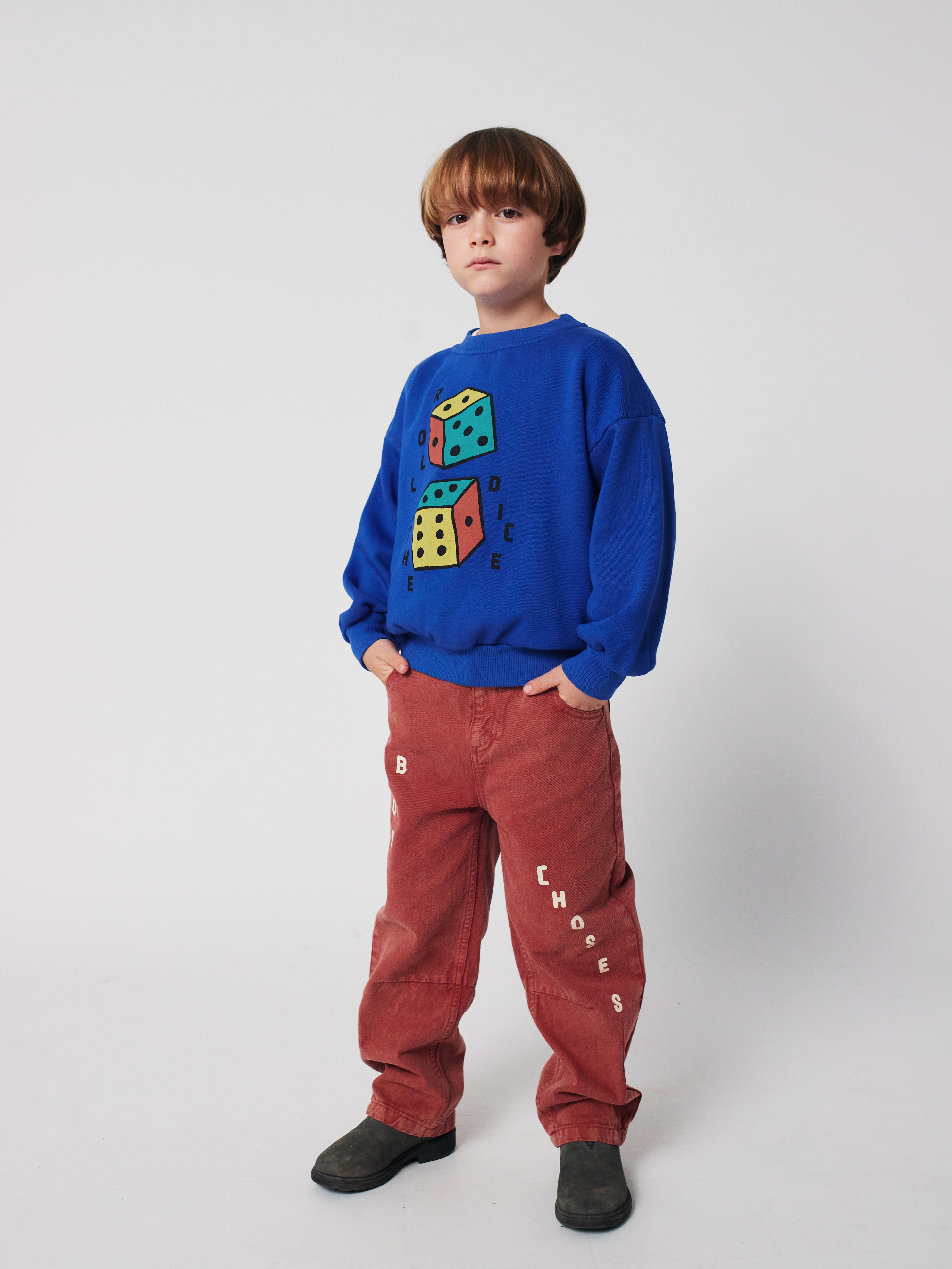Roll the Dice Sweatshirt - Blue