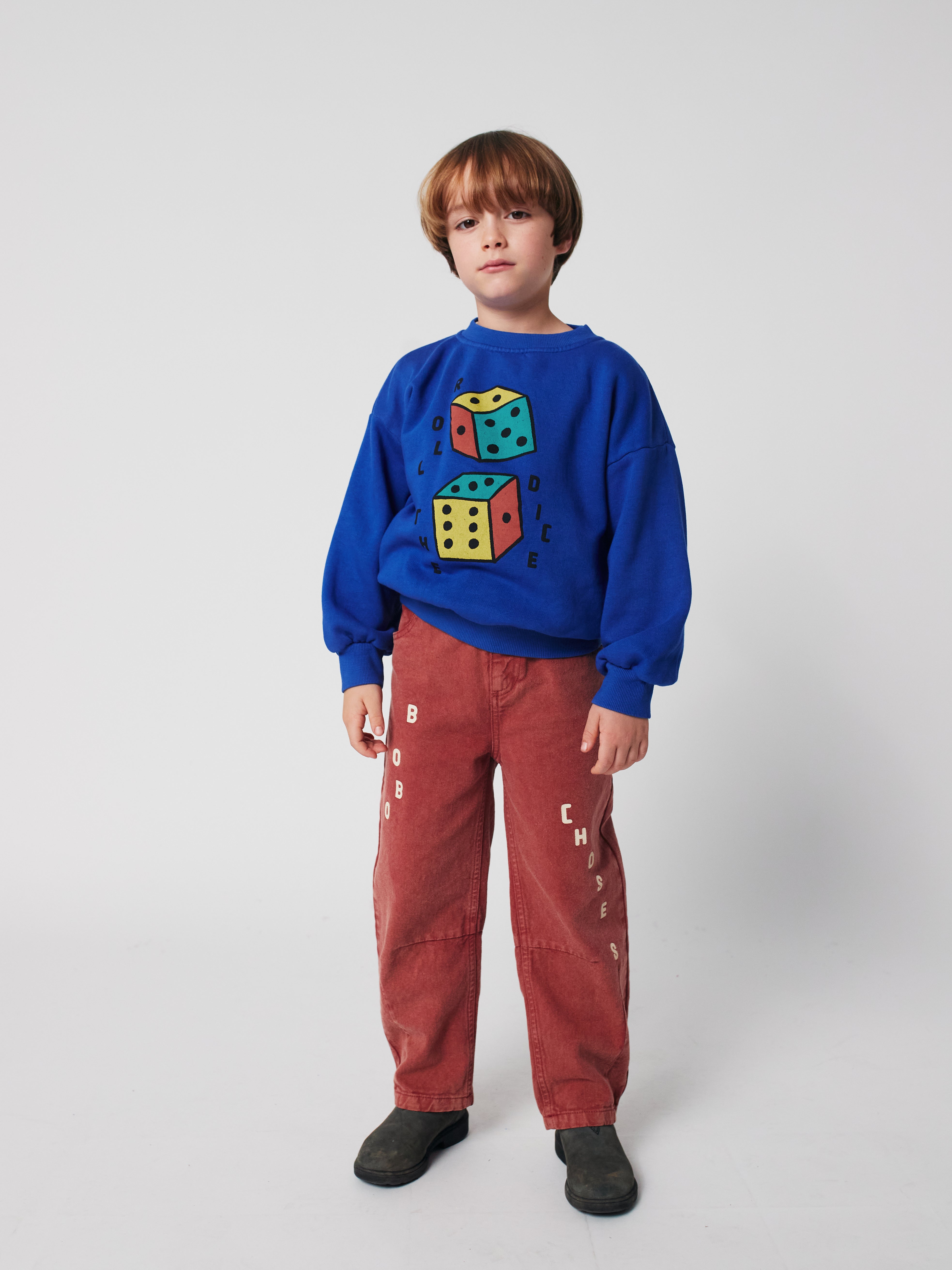 Roll the Dice Sweatshirt - Blue