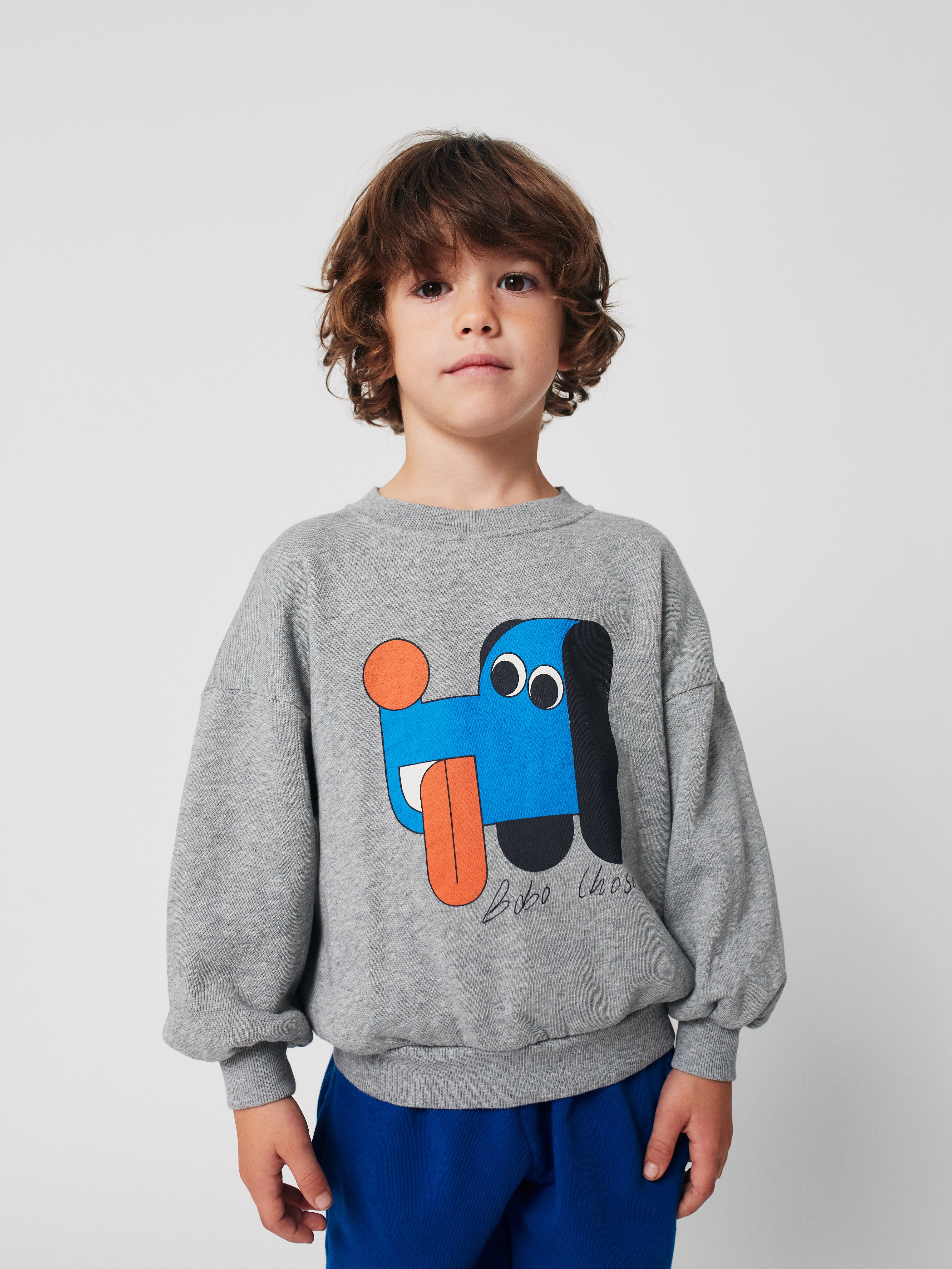 Doggy Mate Sweatshirt - Heather Grey