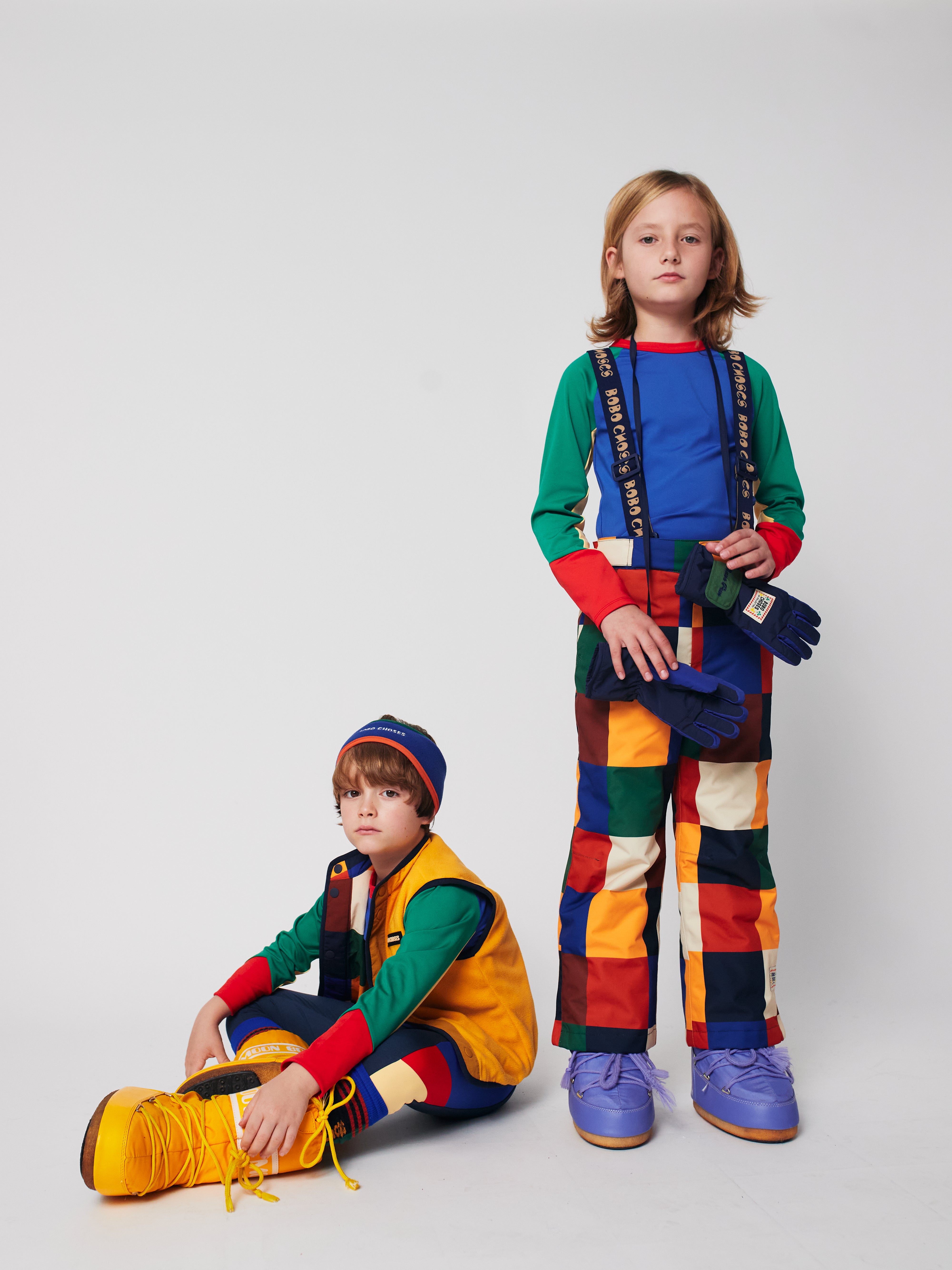 Color Block Sporty Leggings - Multicolor