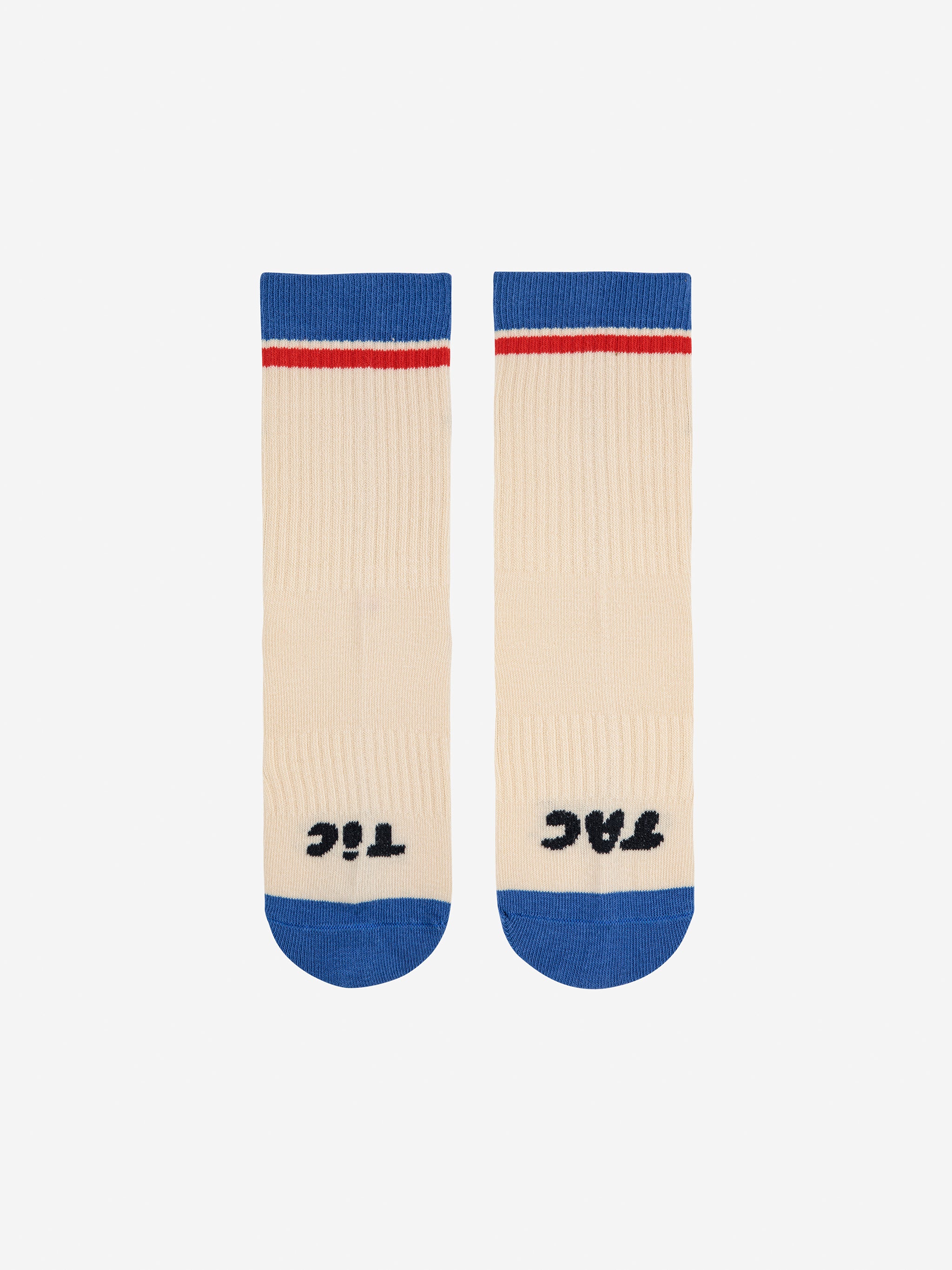 Tic Tac Toe Color Block Long Socks - Multicolor