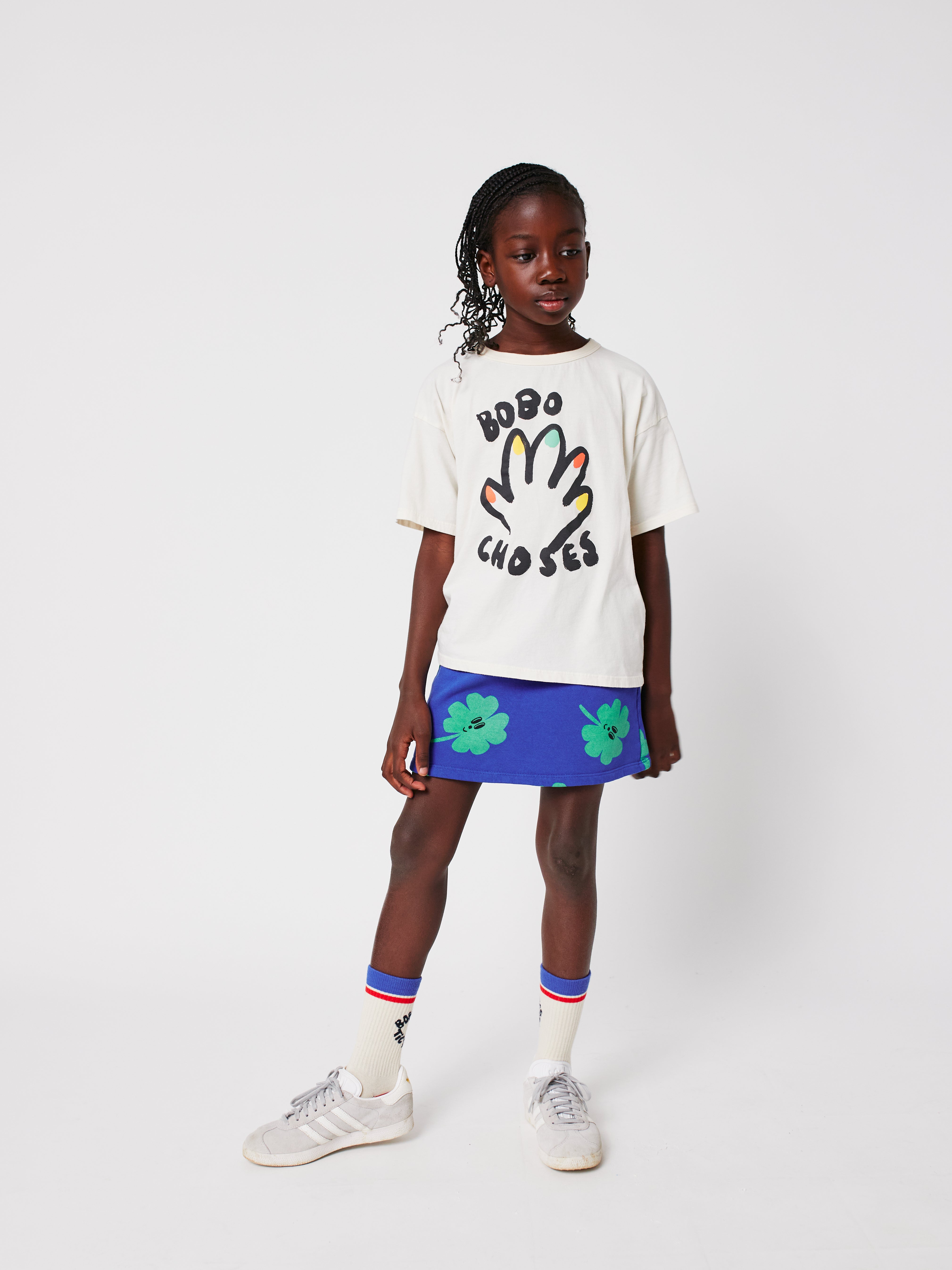 Tic Tac Toe Color Block Long Socks - Multicolor