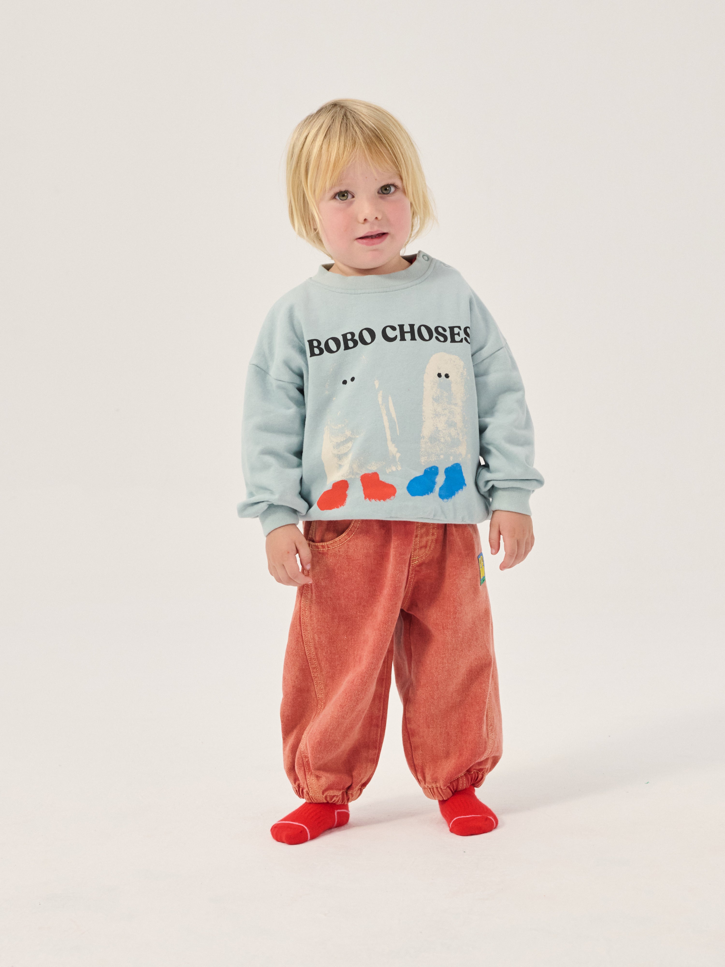 Booo Bo Choses Tag Denim Pants