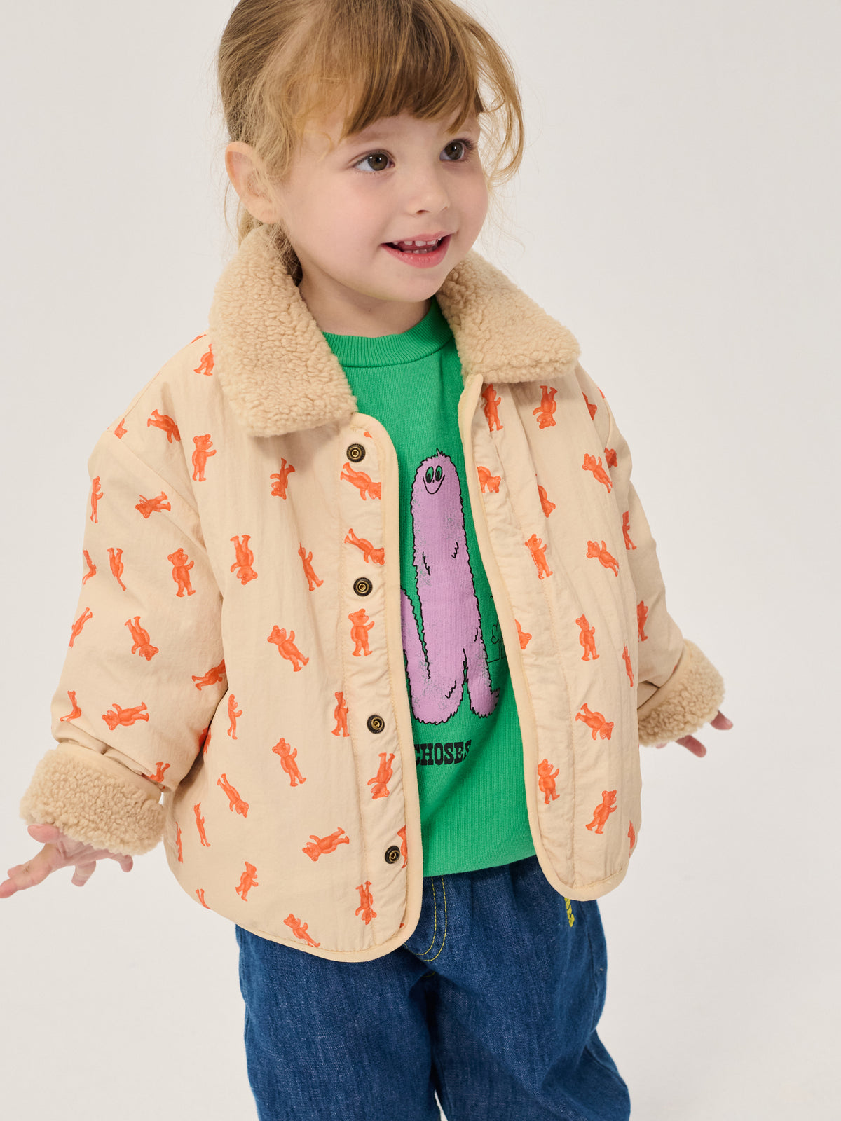 Softpaw Monster Sheepskin Reversible Jacket