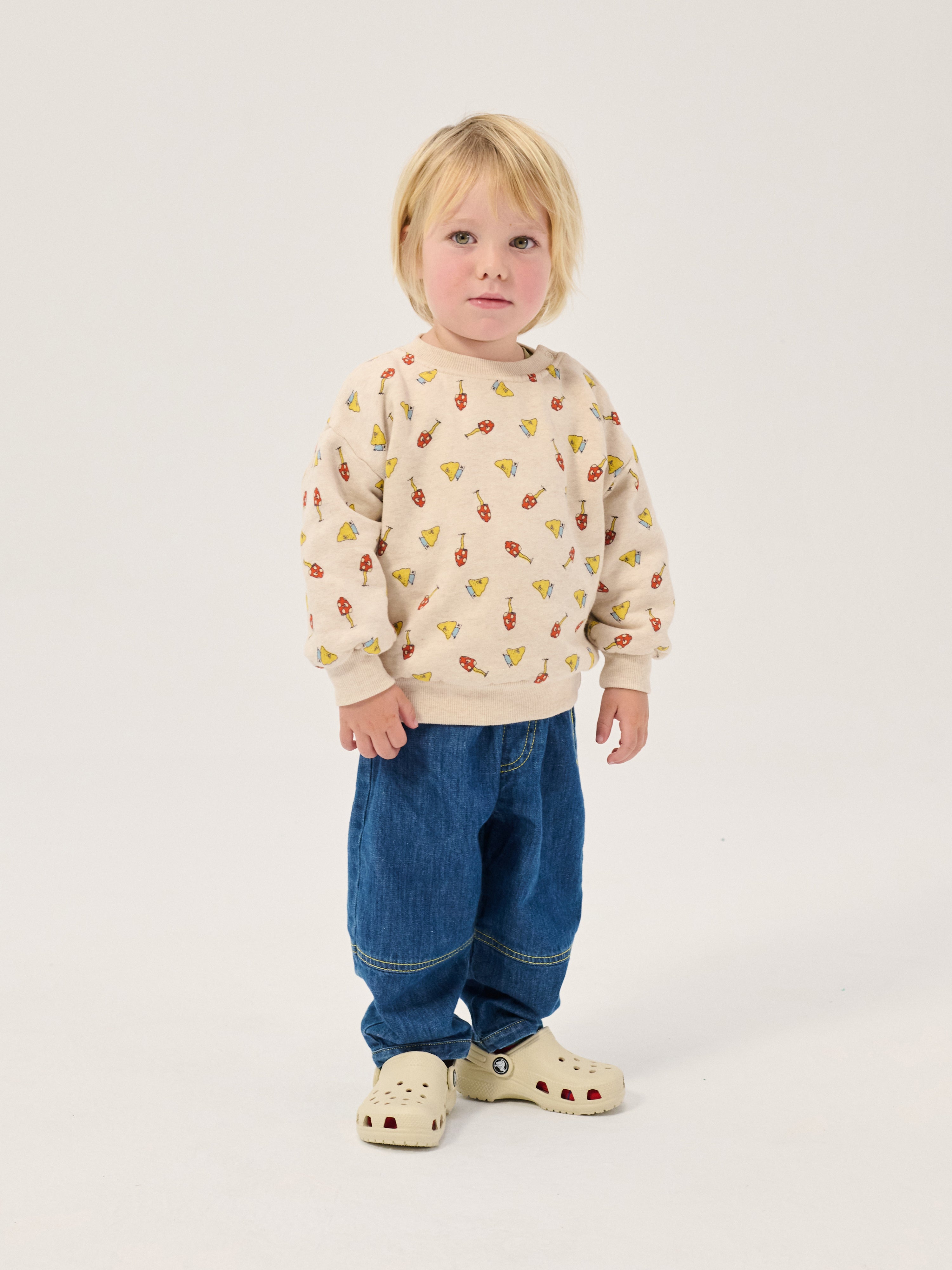 Mush Monster Duo All Over Baby Sweatshirt