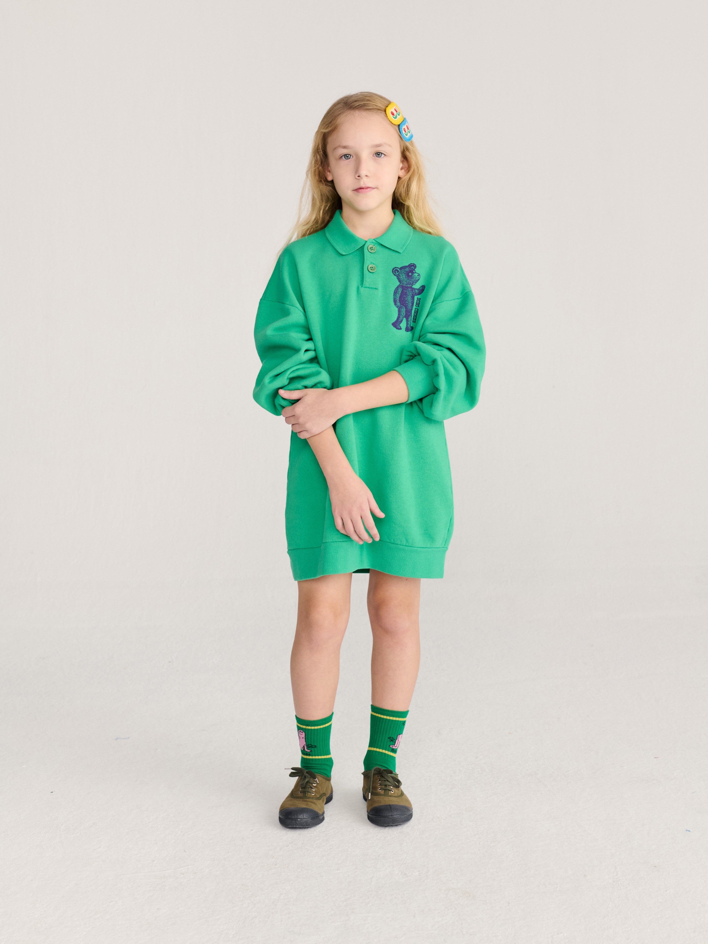 Softpaw Monster Polo Sweatshirt Dress