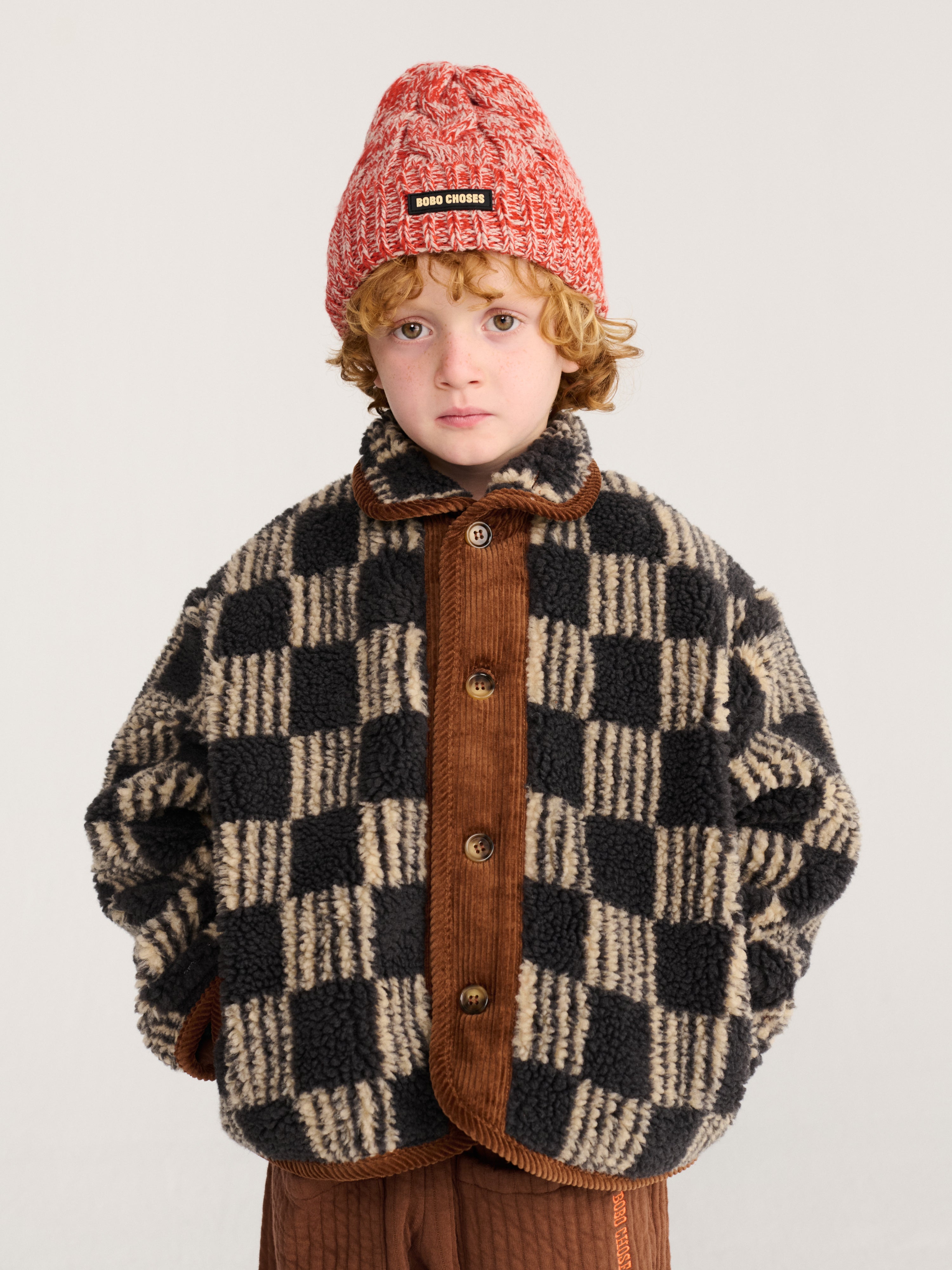 Almost Moiré All Over Sheepskin Jacket