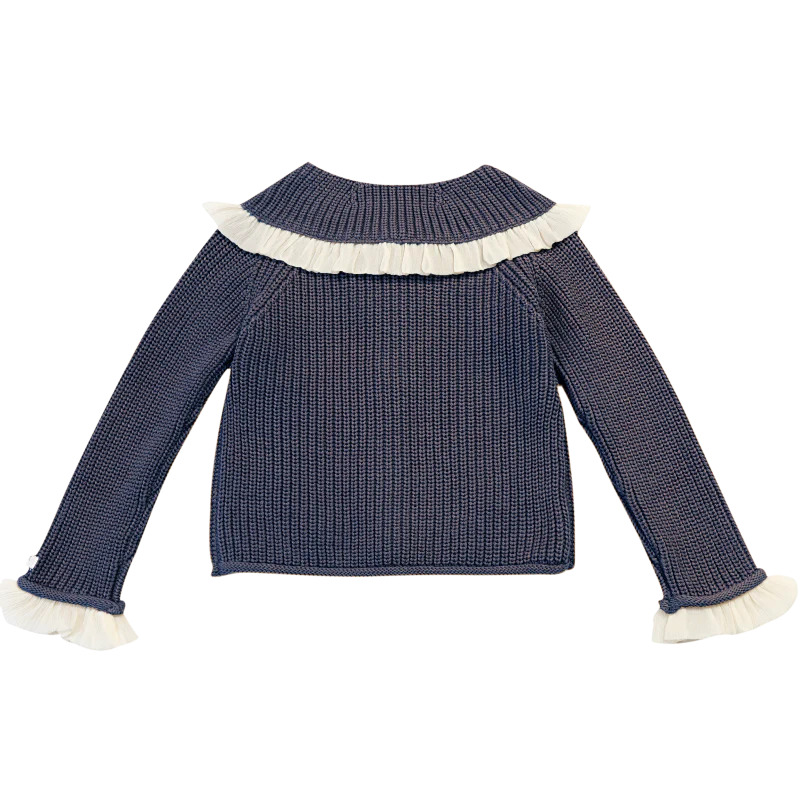 Zoila Cardigan | Blue Marine