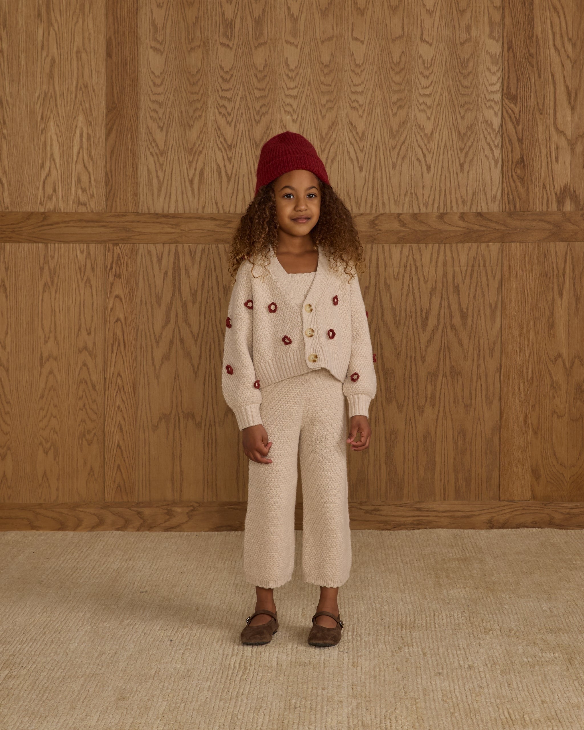 Knit Lounge Set || Heathered Petal