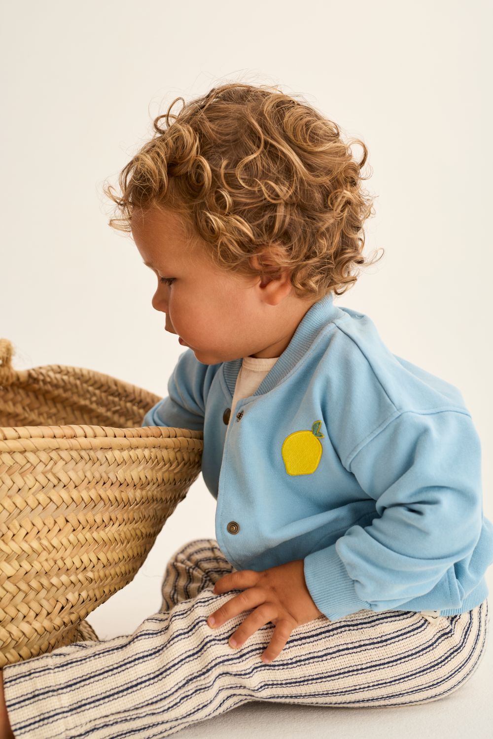 Berlin Soft Fleece Baby Jacket - Blue