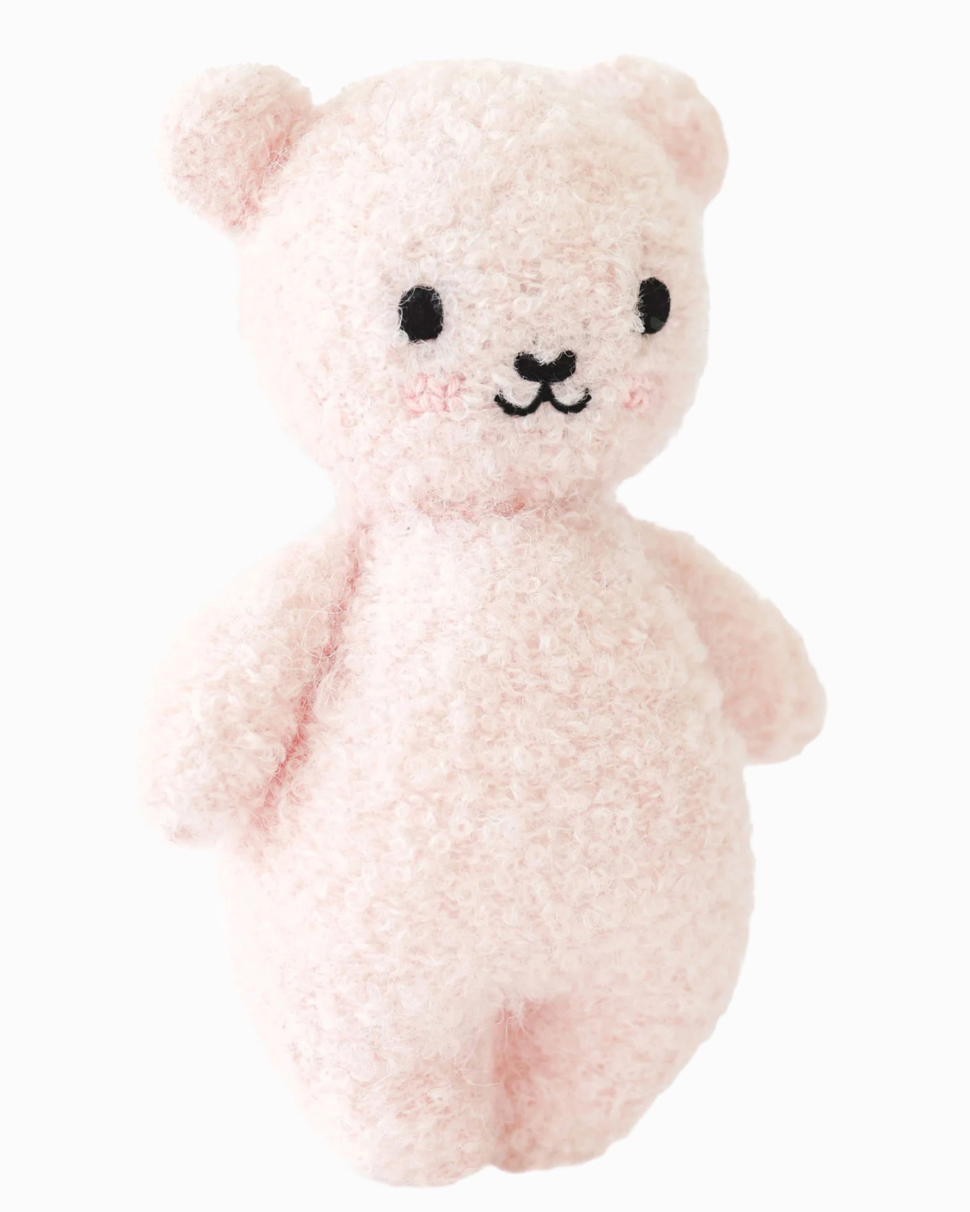 Baby Bouclé Bear - Strawberry