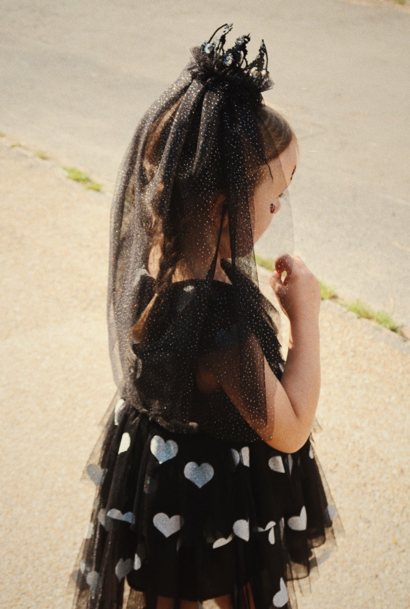 Glitter Dress - Black (Preorder)