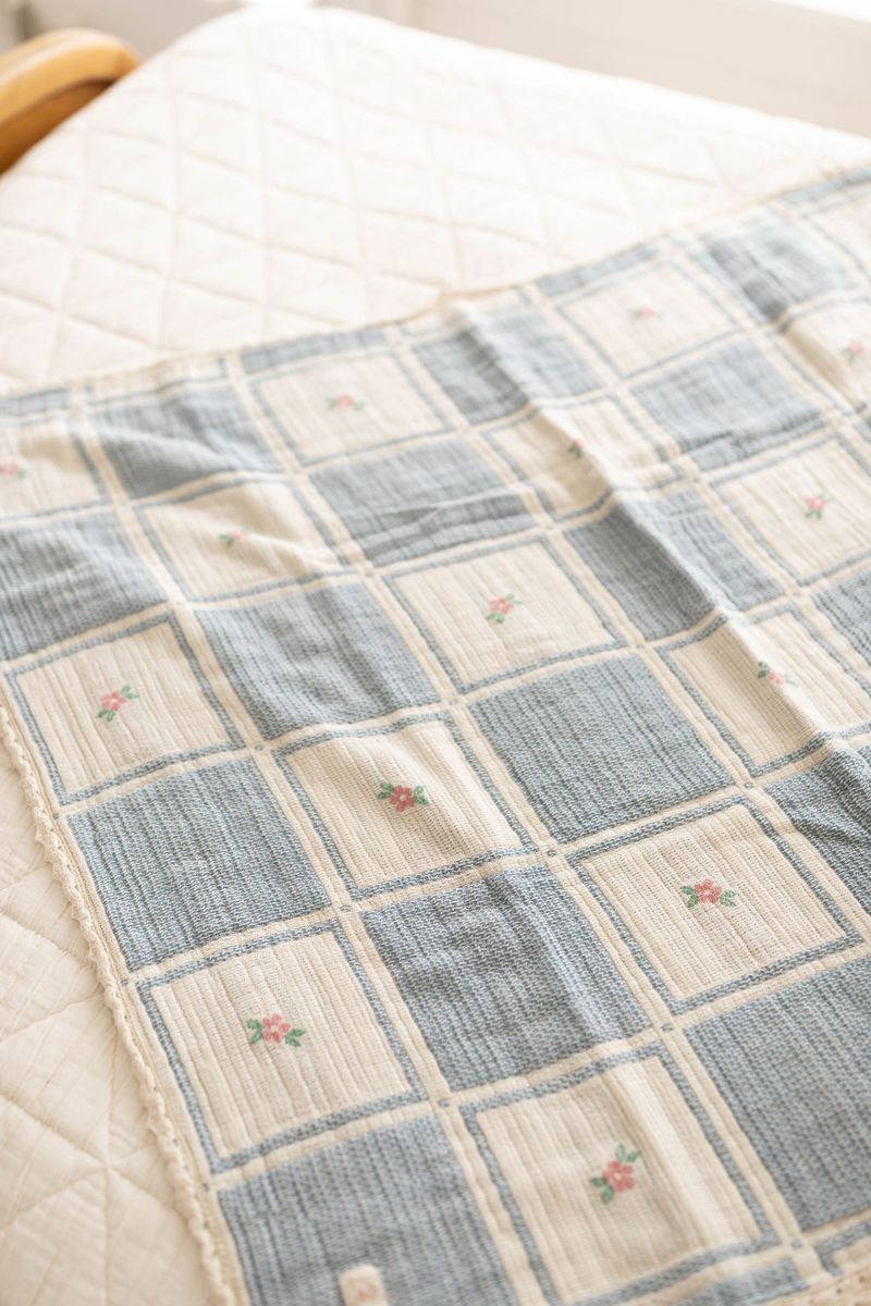 Patchwork Blanket - Spring Bloom