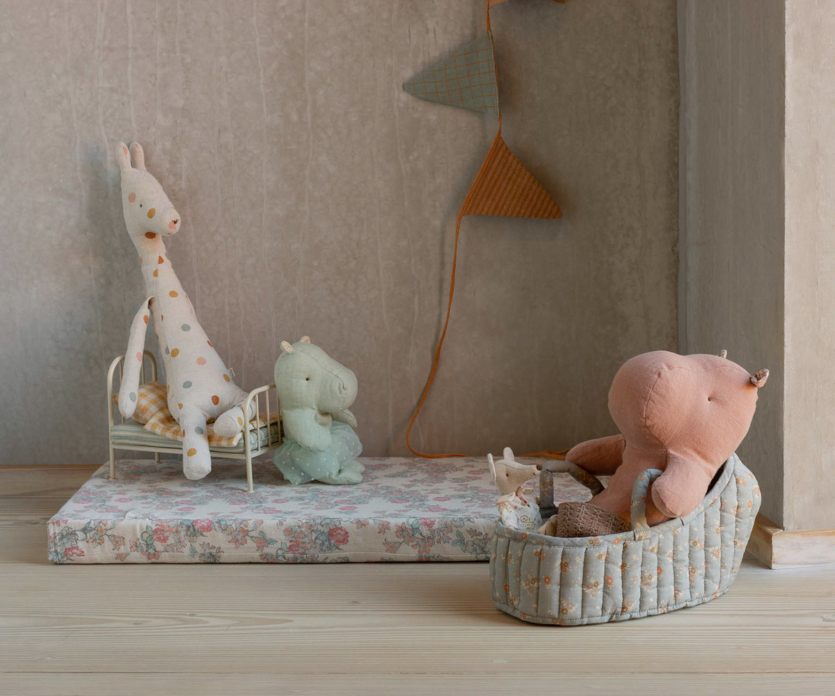 Safari Friends, Hippo W. Skirt, Small - Mint