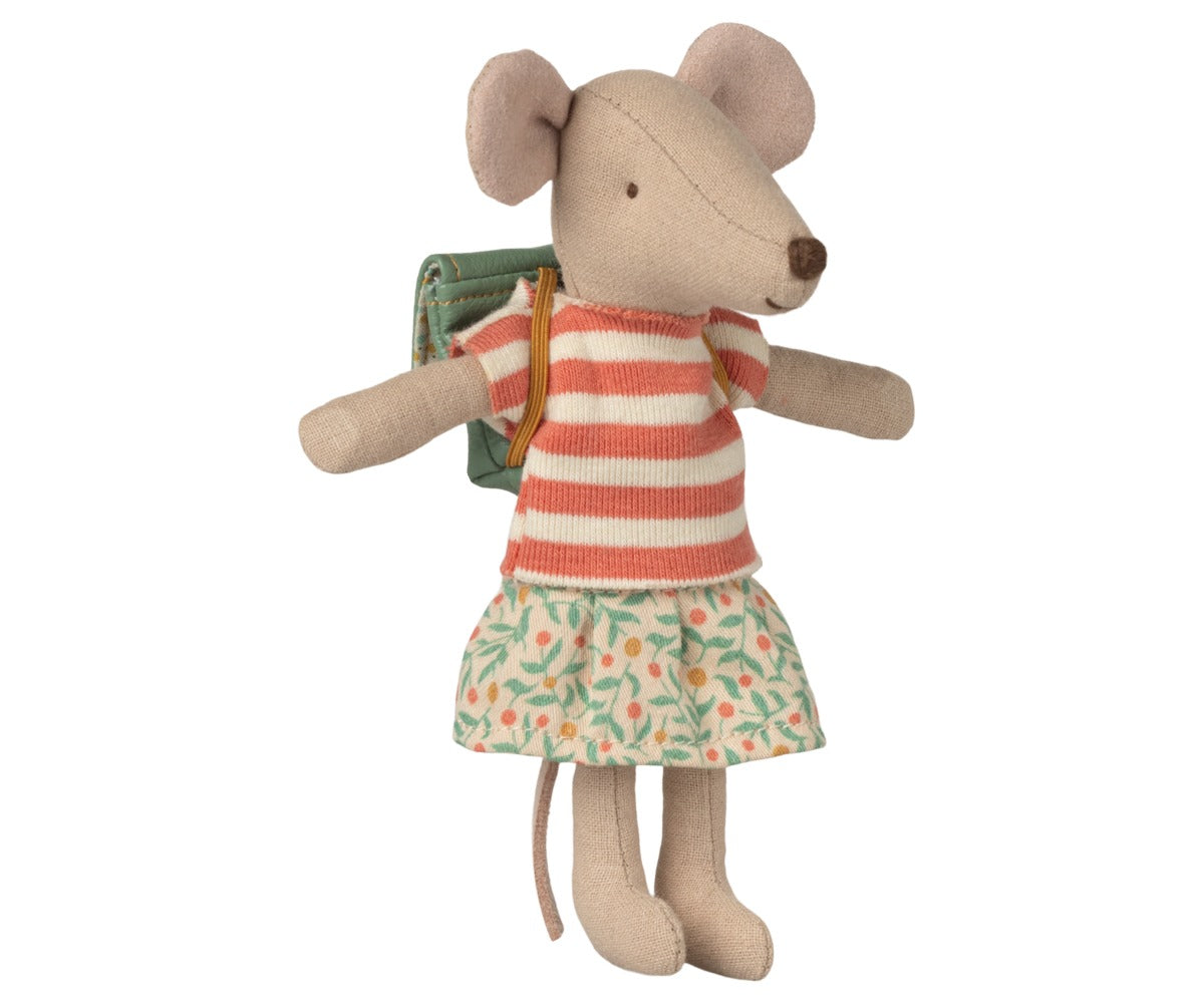 Clothes and Bag, Big Sister Mouse - Green