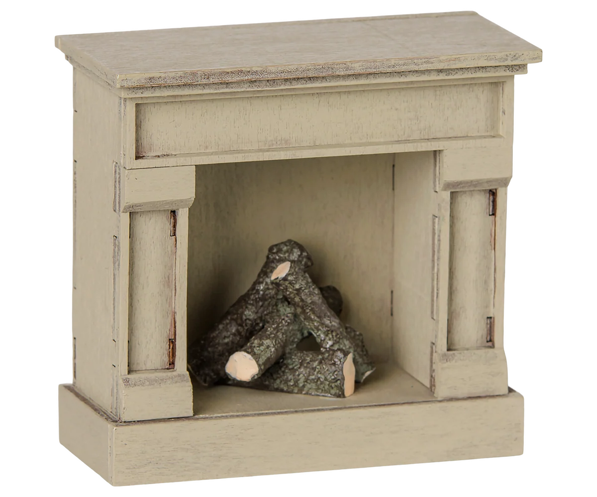 Fireplace, Mouse - Off White