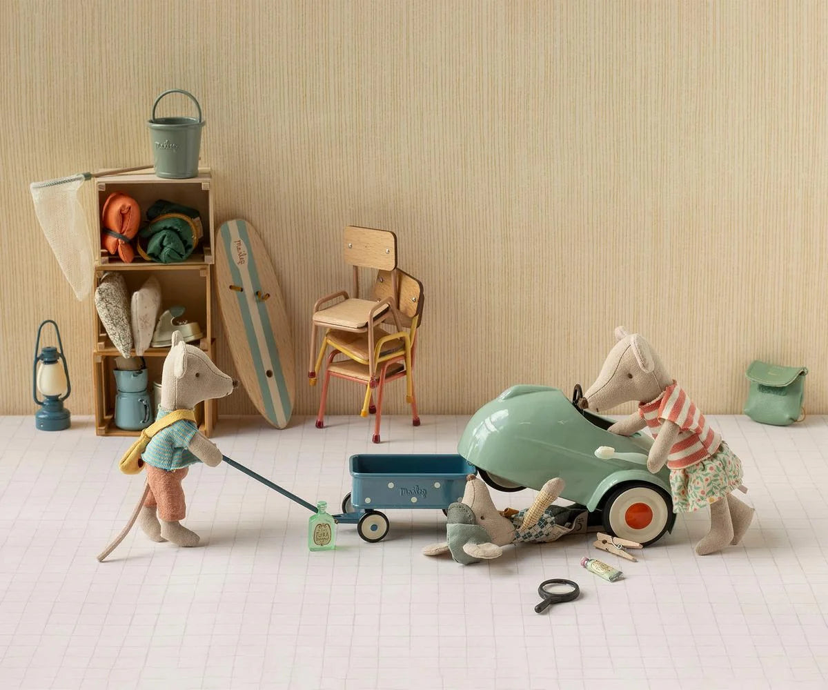 Car, Mouse - Light Mint