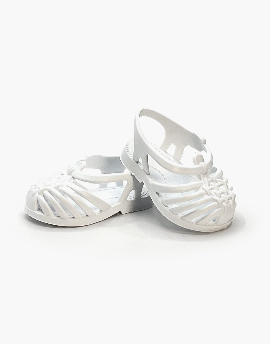 Sun Beach Sandals for Gordis Doll, White