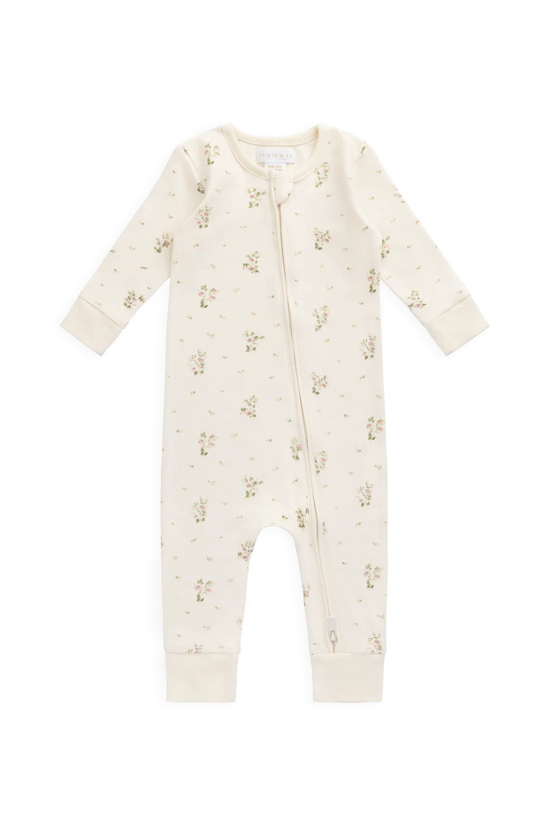 Organic Cotton Estelle Onepiece - Josepha Egret Small
