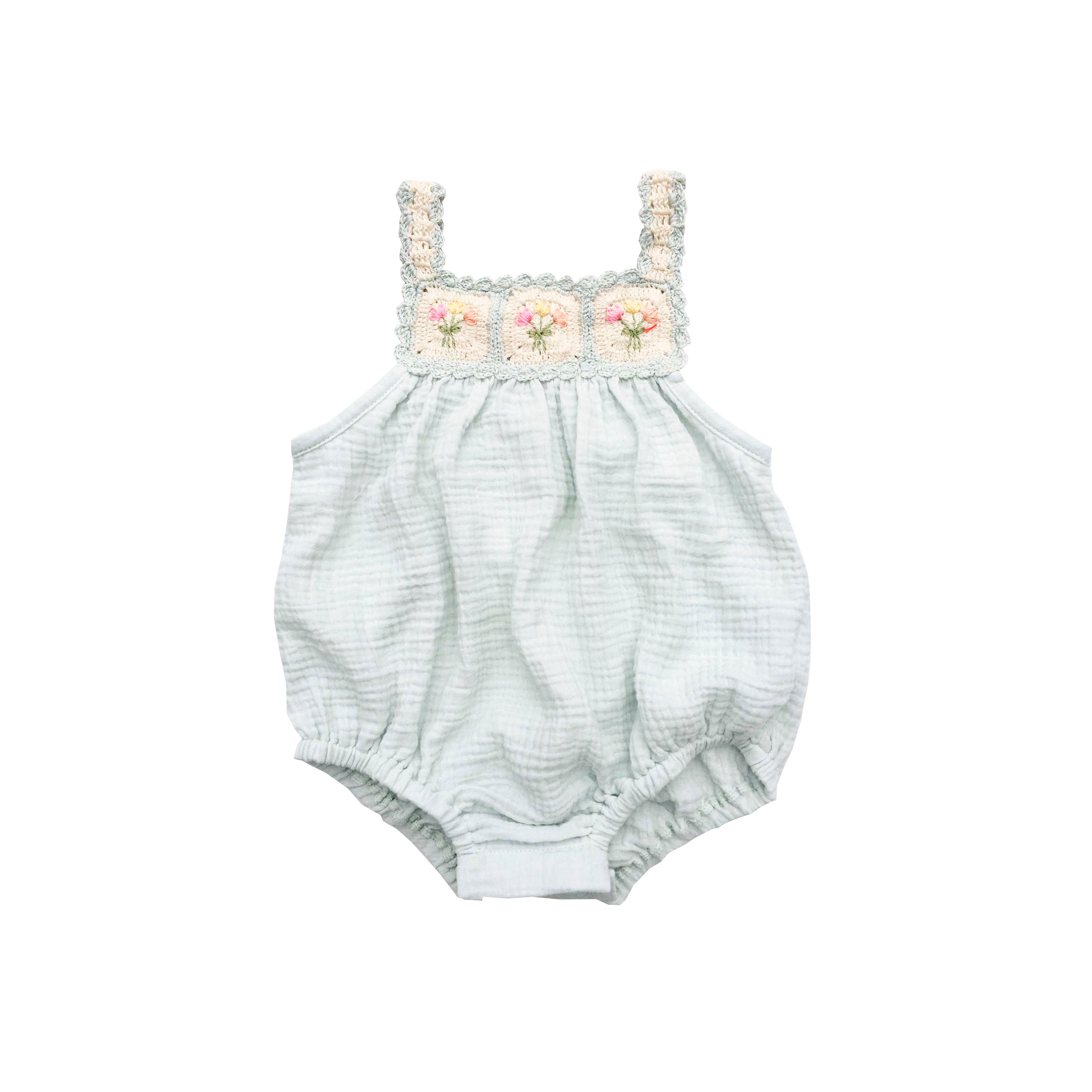 Crochet Bubble - Blue Bouquet