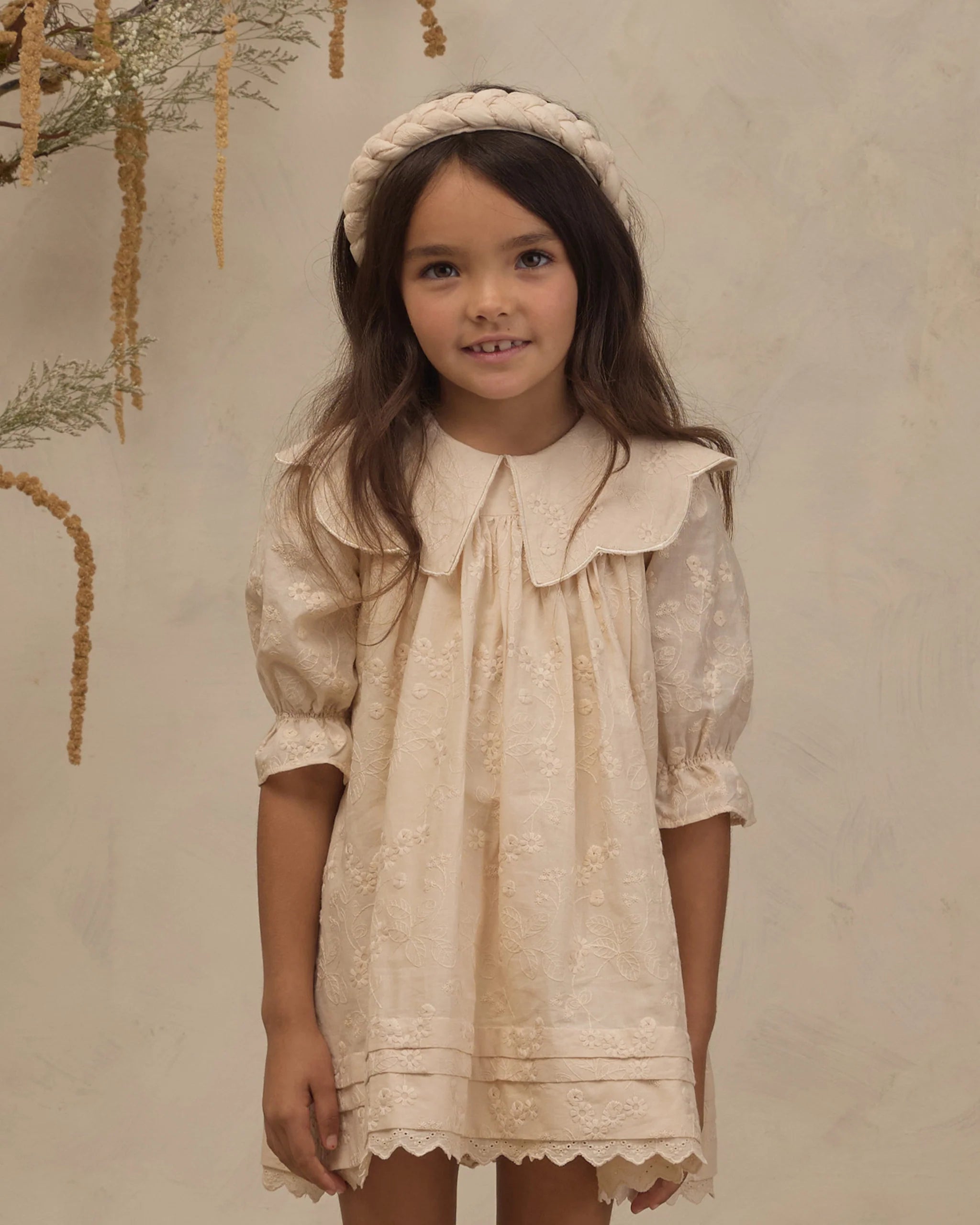 Mabel Dress Natural