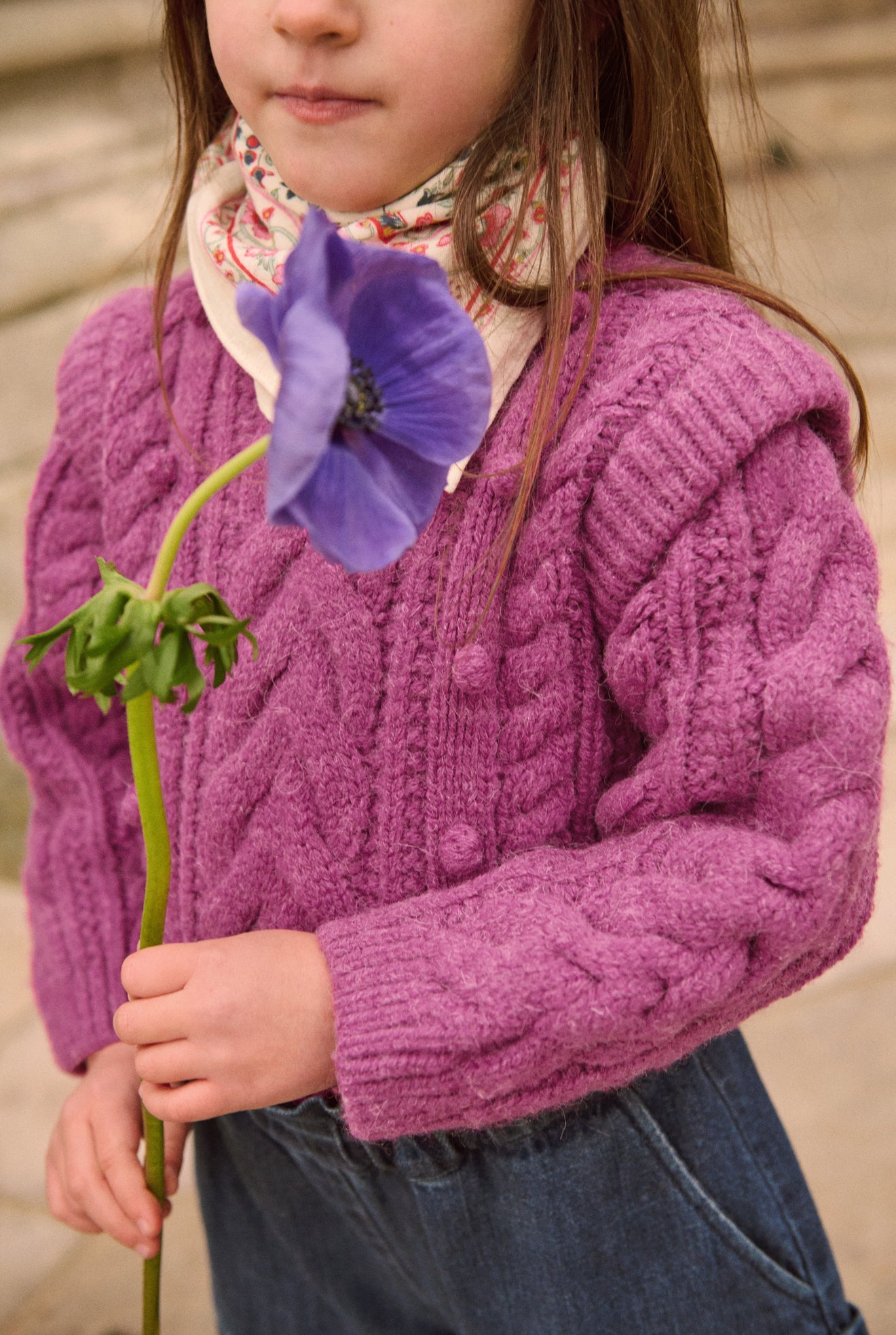 Anikalia Sweater - Raspberry
