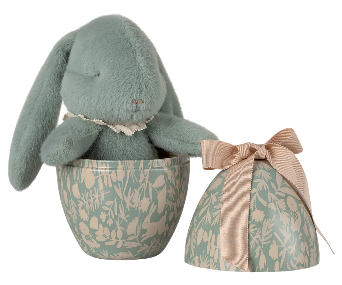 Easter Egg with Bunny - Mint