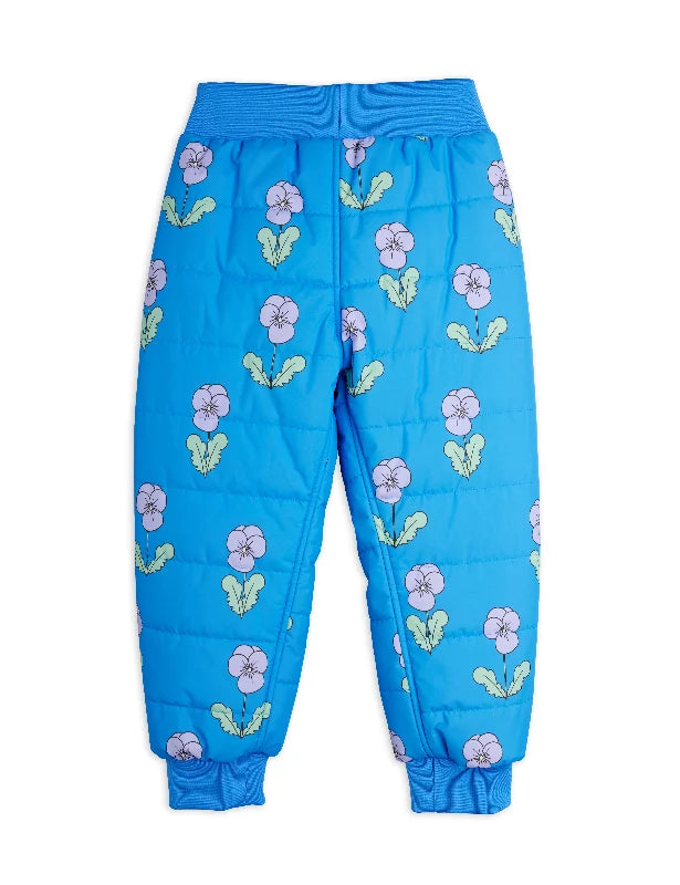 Violas AOP Padded Outerwear Trousers - Blue