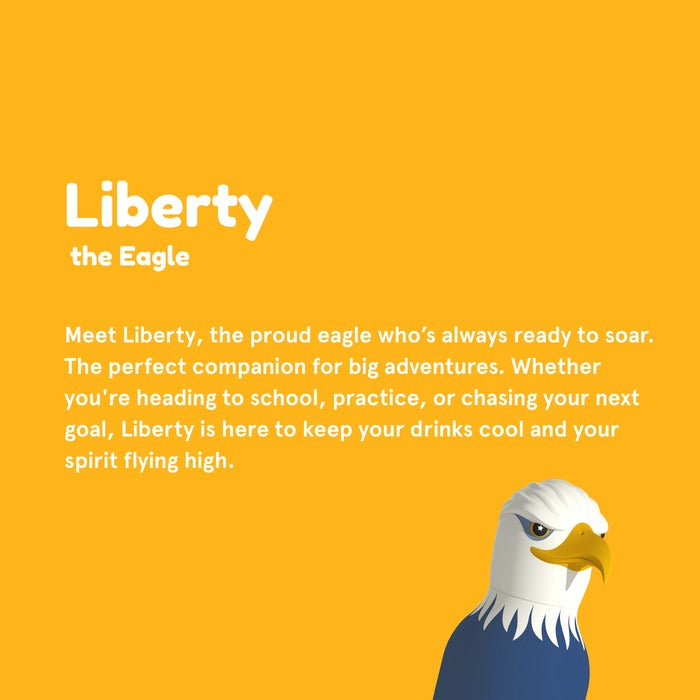 Bestie Water Bottle - Eagle 16 oz