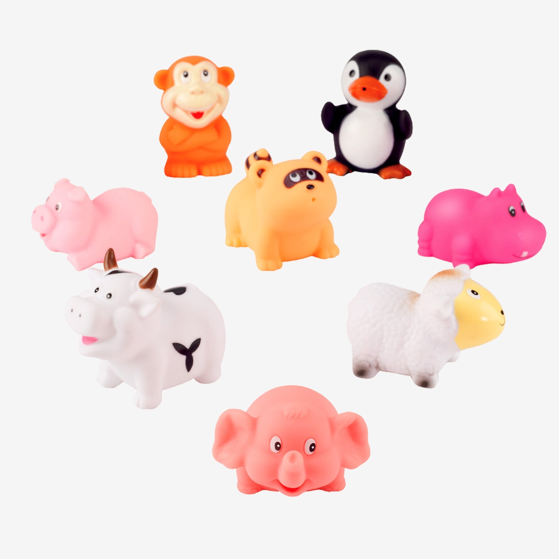 Animal Party Squirties - 8pcs