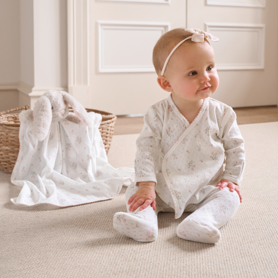 Folklore Floral Organic Cotton 3pc Bag Set