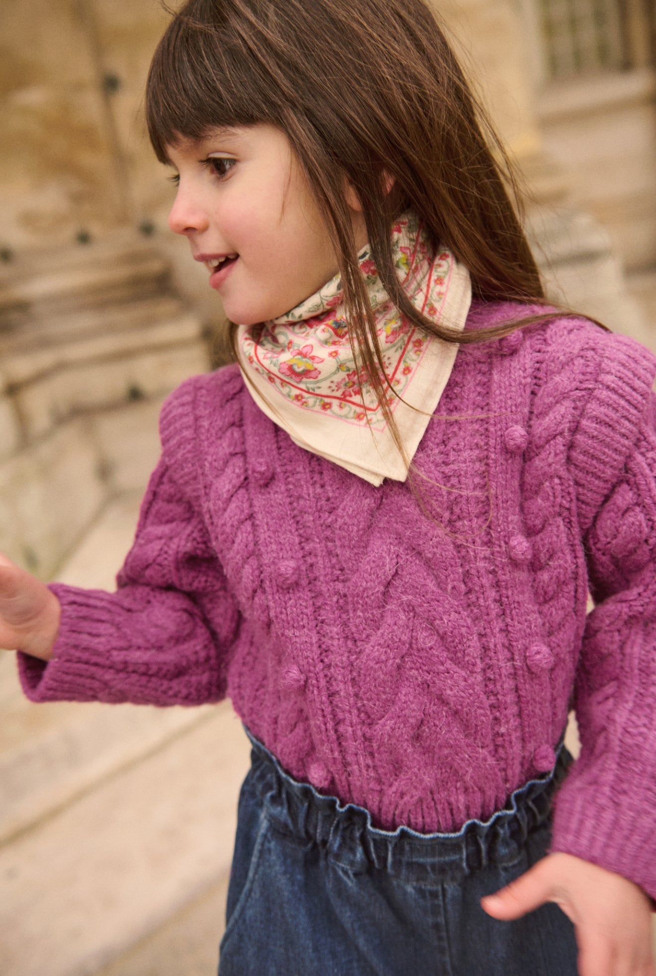 Anikalia Sweater - Raspberry