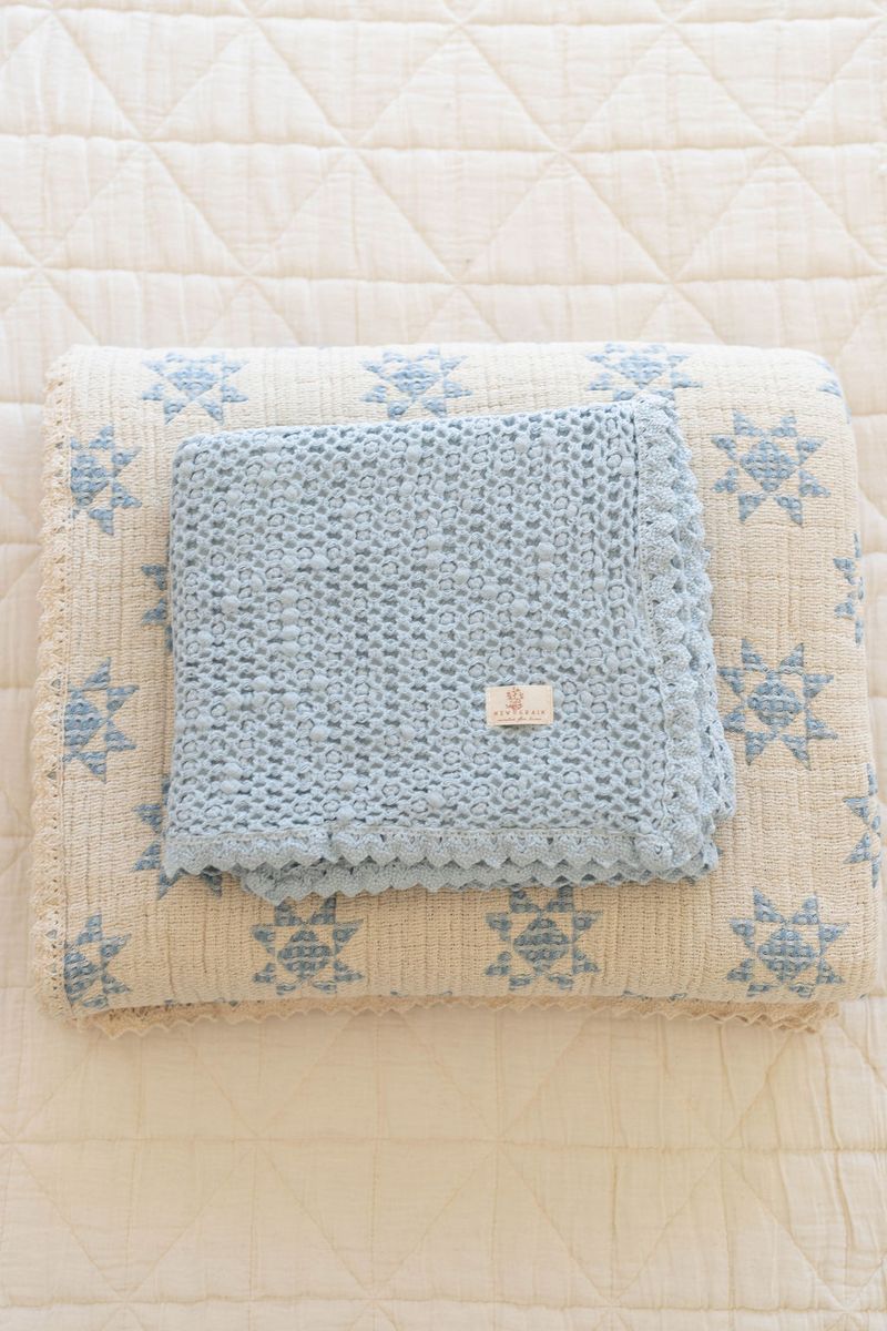 Waffle Blanket | Baby - Powder