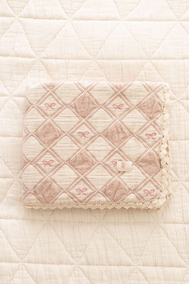 Patchwork Blanket - Bows