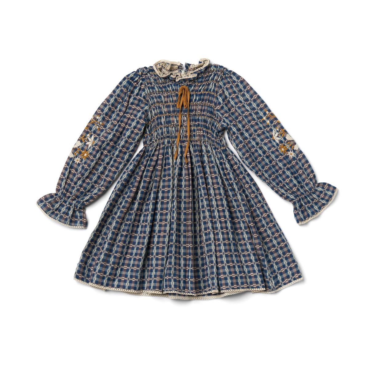 Parvati Dress in Double-Sided Yarn Dye