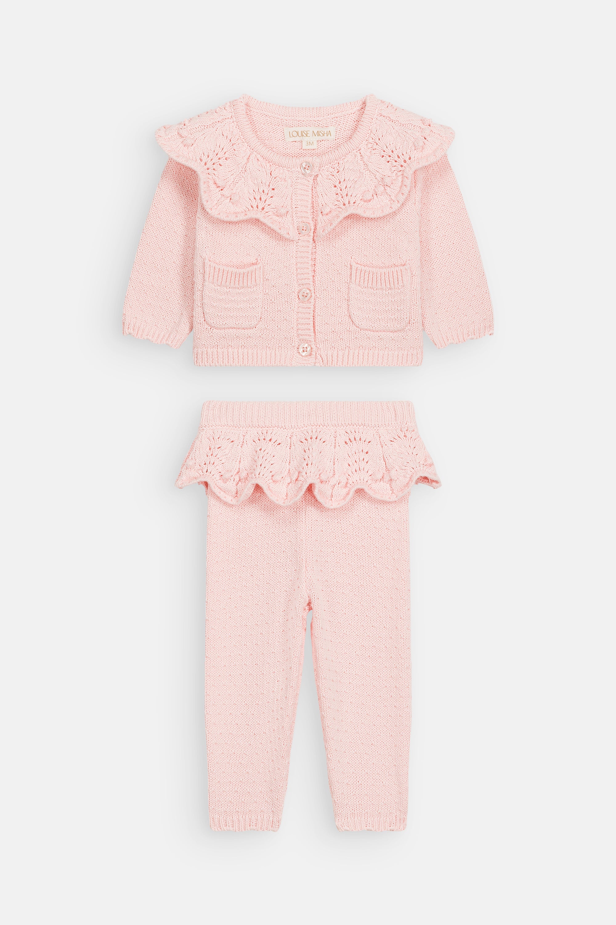 Williane Cardigan and Leggings - Blush