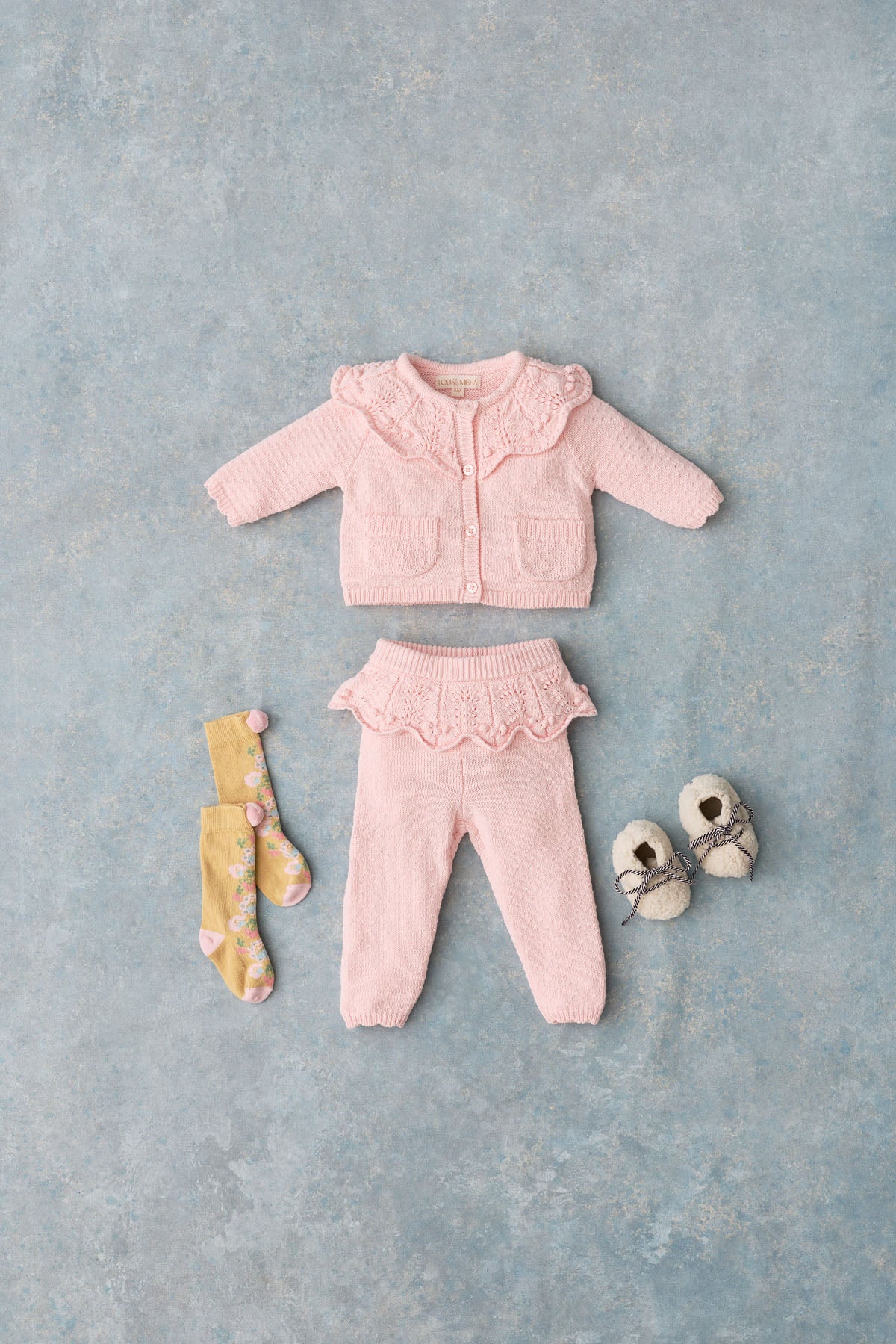 Williane Cardigan and Leggings - Blush