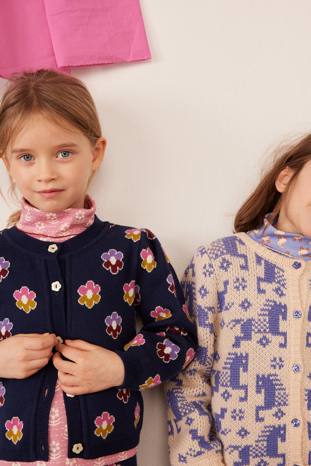 Lison Cardigan - Rainbow Flower
