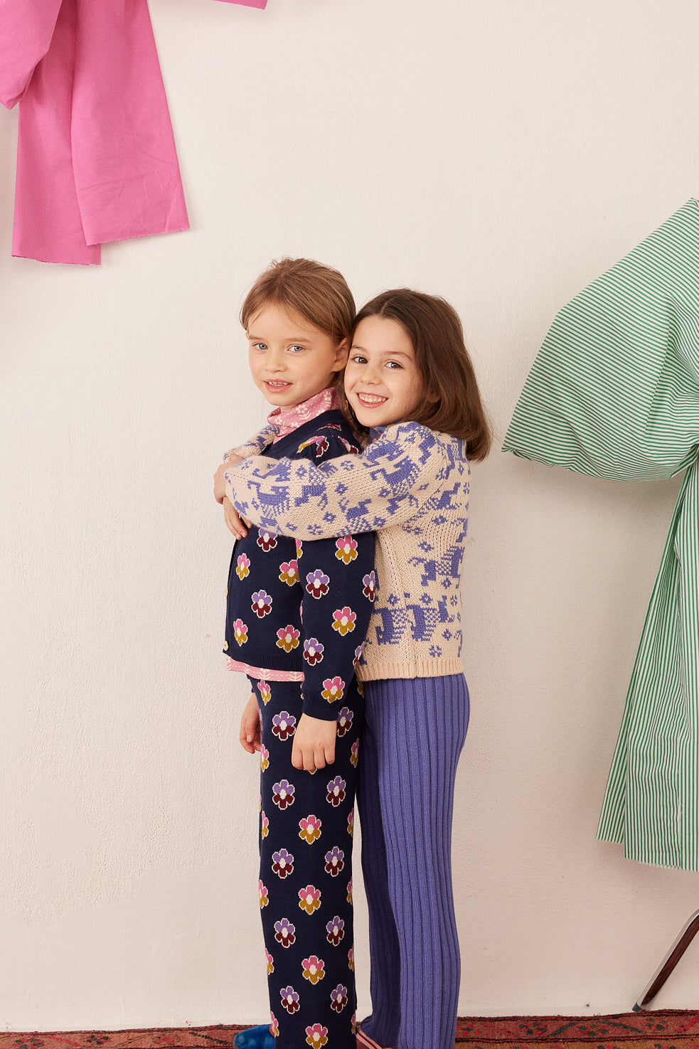 Mathilda Pants - Rainbow Flower
