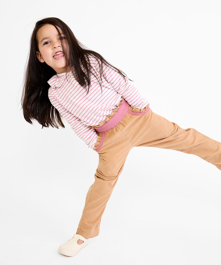 Hen T-Shirt - Rose Mini Stripe