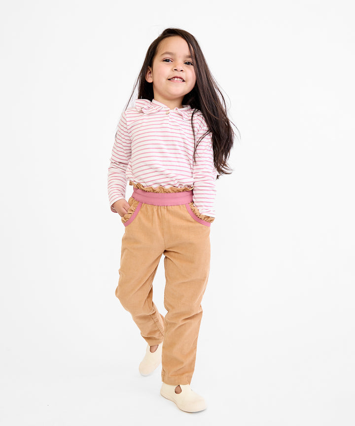 Hen T-Shirt - Rose Mini Stripe