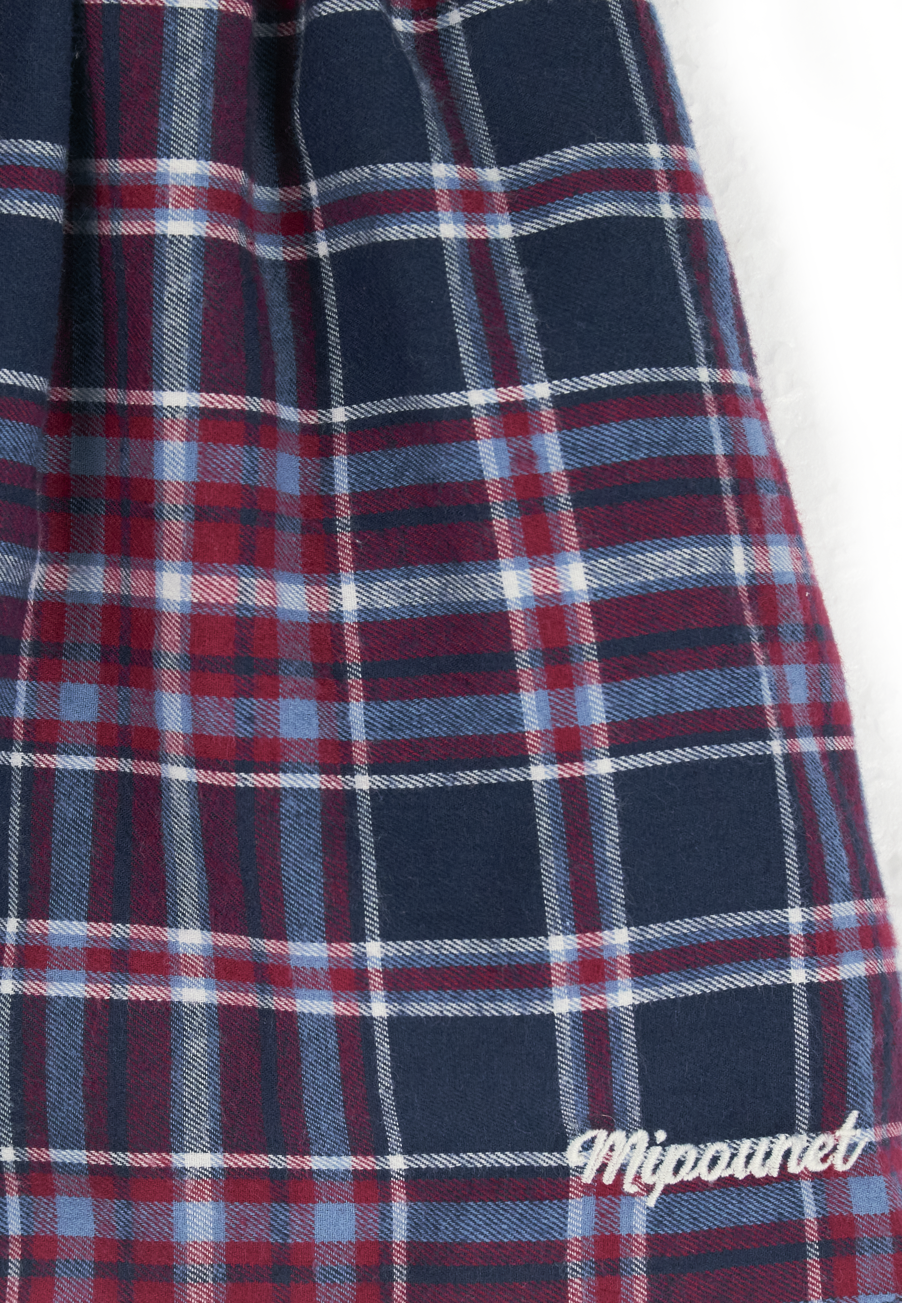 Lorena Tartan Mini Skirt - Red