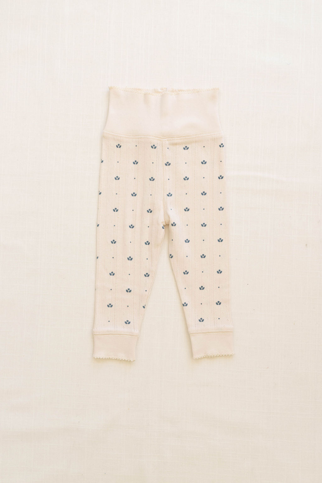 Onesie + Pant Set | Pointelle - Bluebelle