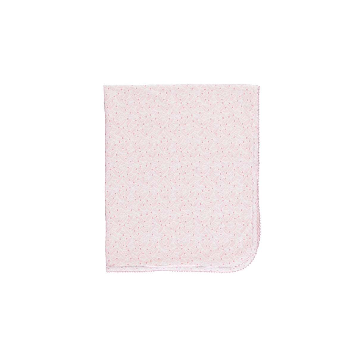 Idra Blanket - Pink Leaves