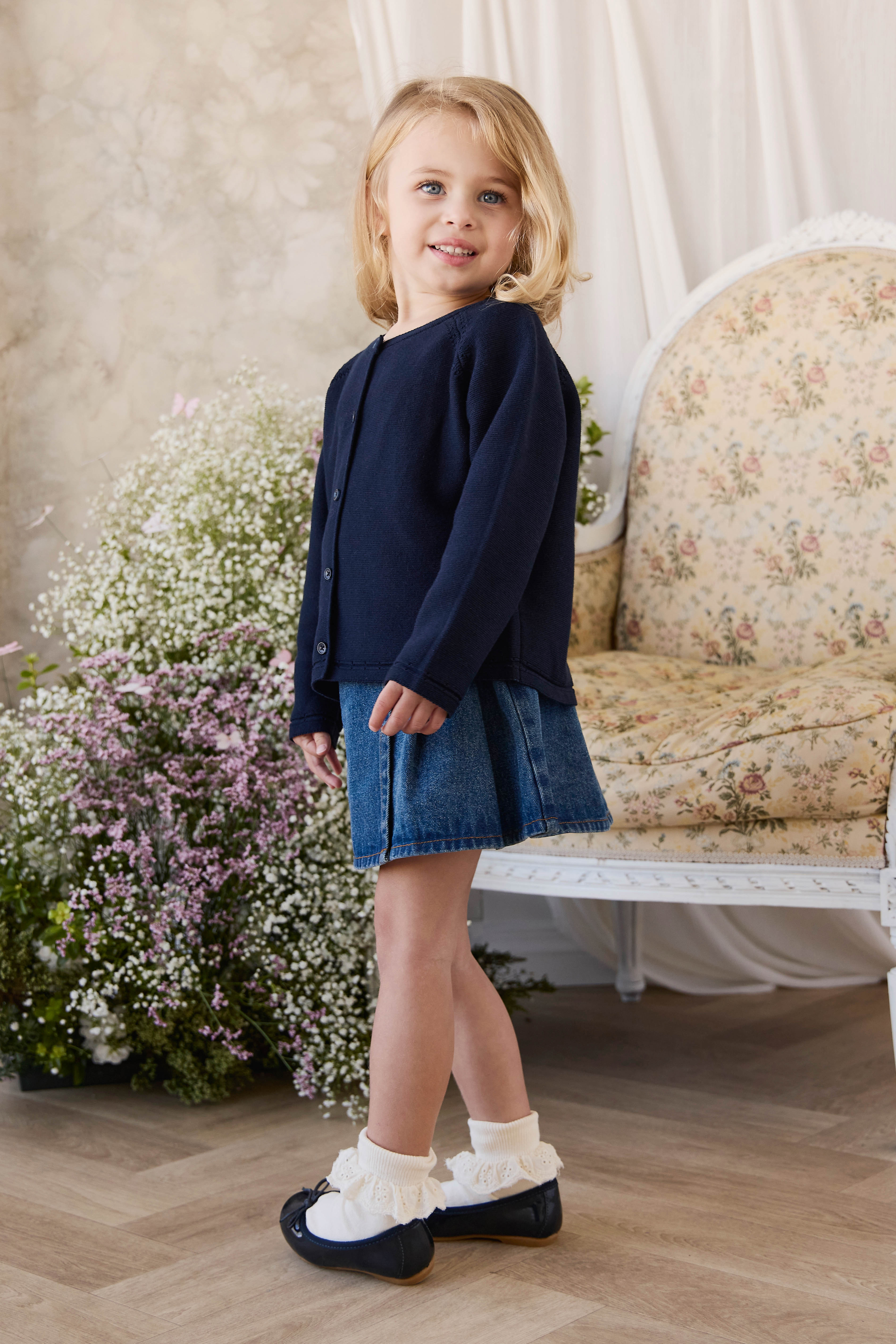 Beatrice Skirt - Classic Denim